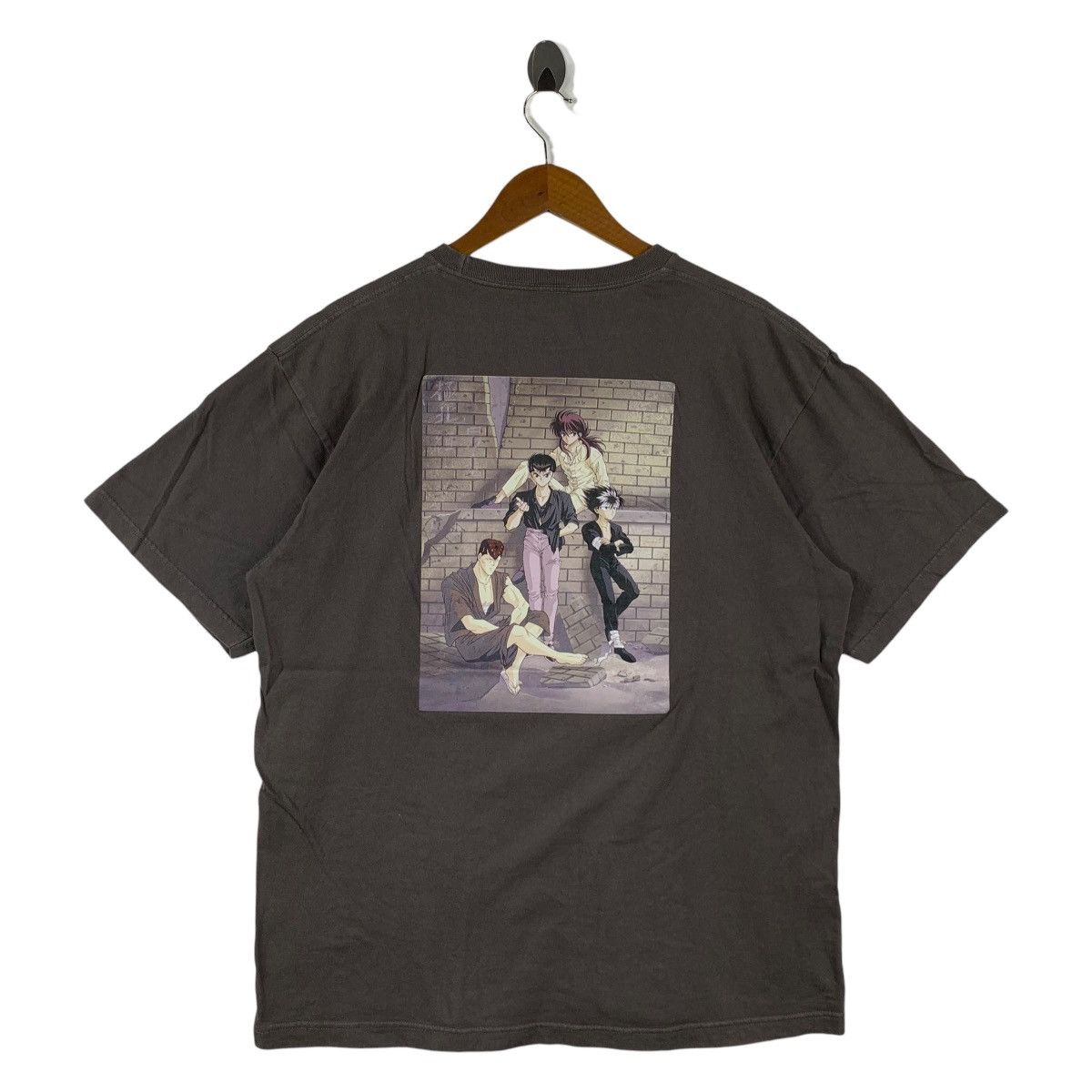 Anime YU YU HAKUSHO big Graphic all character printed tee Size US XL / EU 56 / 4 - 1 Thumbnail