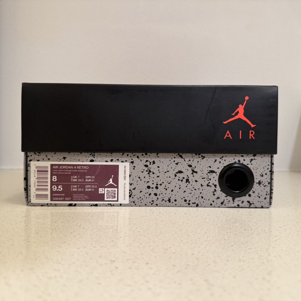 Jordan Brand Air Jordan 4 ‘Cool Grey’ (2019) Size US 8 / EU 41 - 2 Thumbnail
