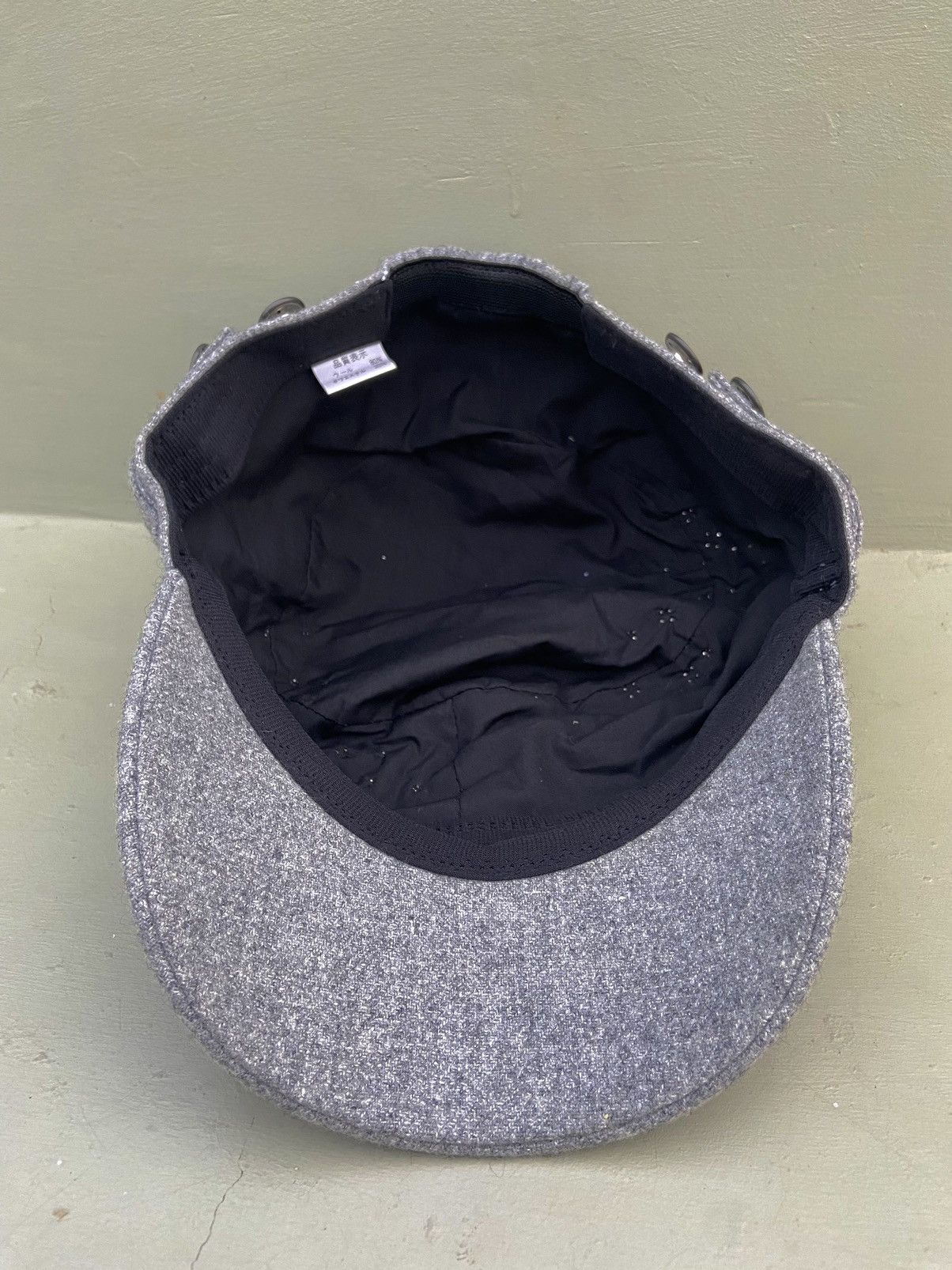 Hysteric Glamour × Japanese Brand × Vintage 2000s studded flagh wool patrol hat Size ONE SIZE - 7 Thumbnail