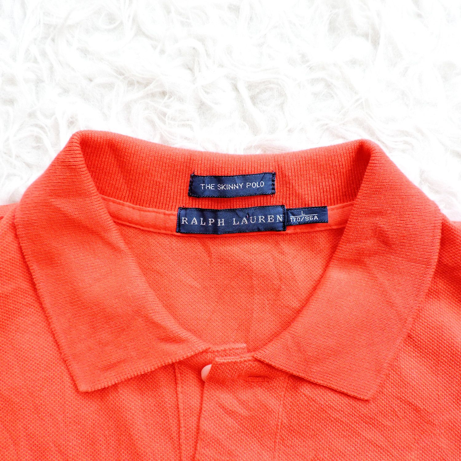 Polo Ralph Lauren RALPH LAUREN THE SKINNY POLO 'NUMBER 4' POLO SHIRT Size L / US 10 / IT 46 - 3 Thumbnail