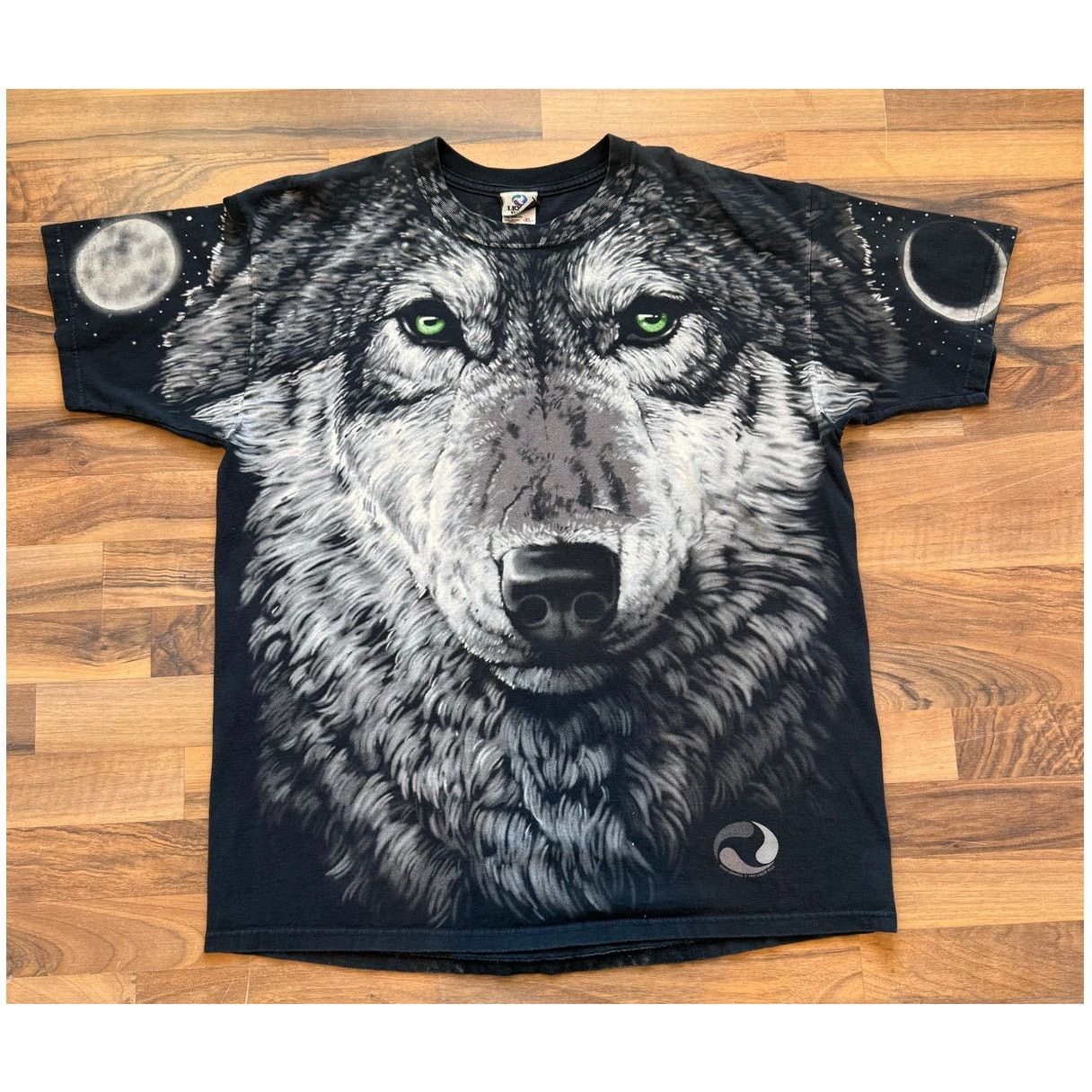 Liquid Blue Wolf face AOP Liquid Blue Size XL Size US XL / EU 56 / 4 - 1 Thumbnail