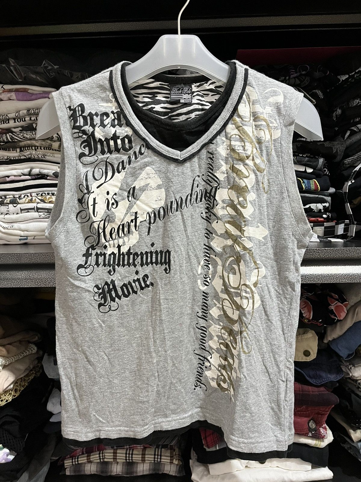 Hysteric Glamour × If Six Was Nine × Japanese Brand Black hole poem double layer Size S / US 4 / IT 40 - 1 Thumbnail