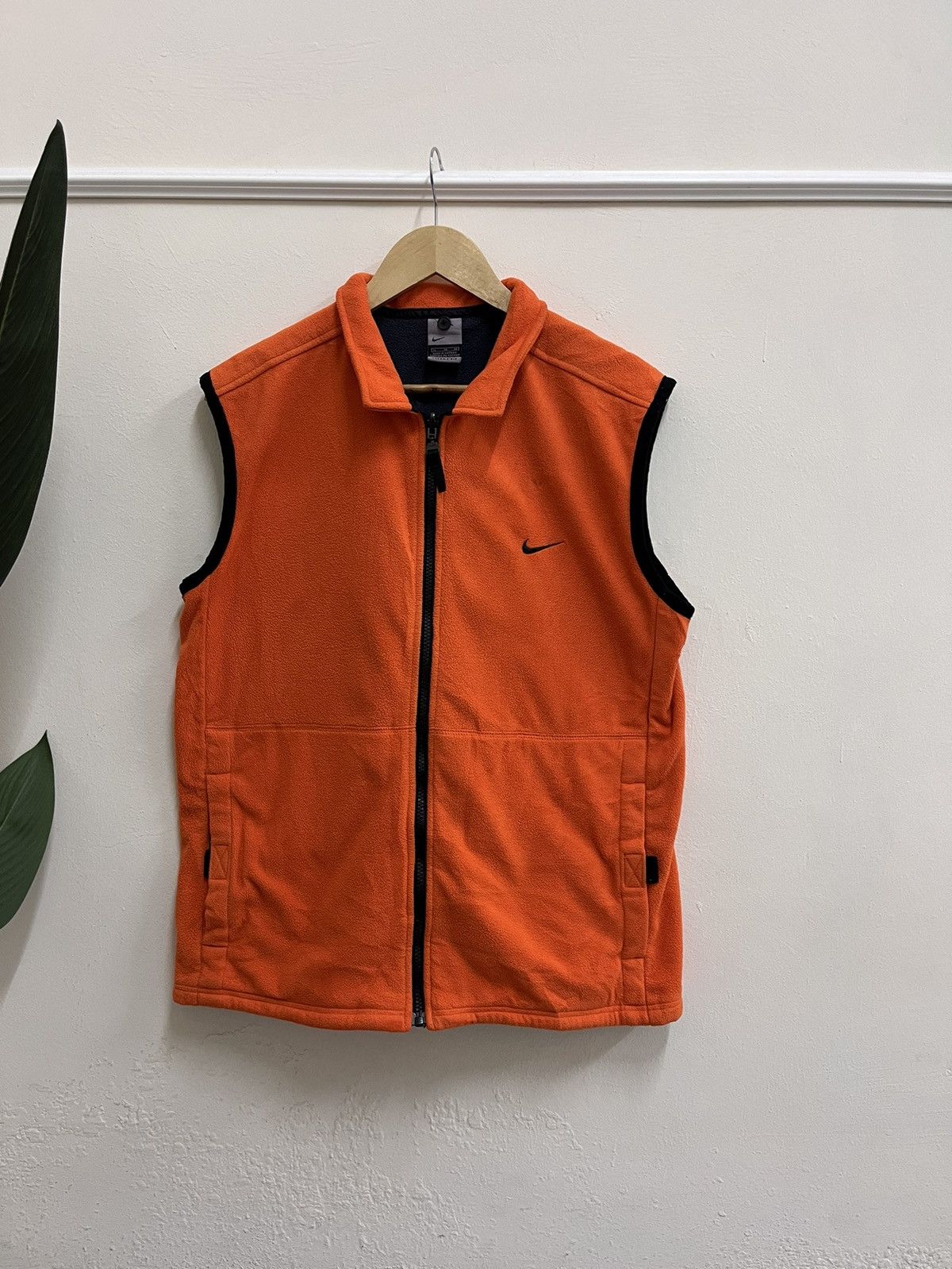 Vintage Nike Vintage fleece vest jacket Size US M / EU 48-50 / 2 - 1 Thumbnail