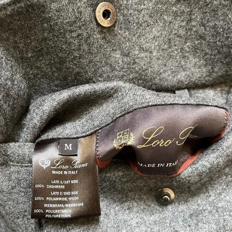 Loro Piana LORO PIANA Gray double-sided traveler/boater jacket Size US M / EU 48-50 / 2 - 5 Thumbnail