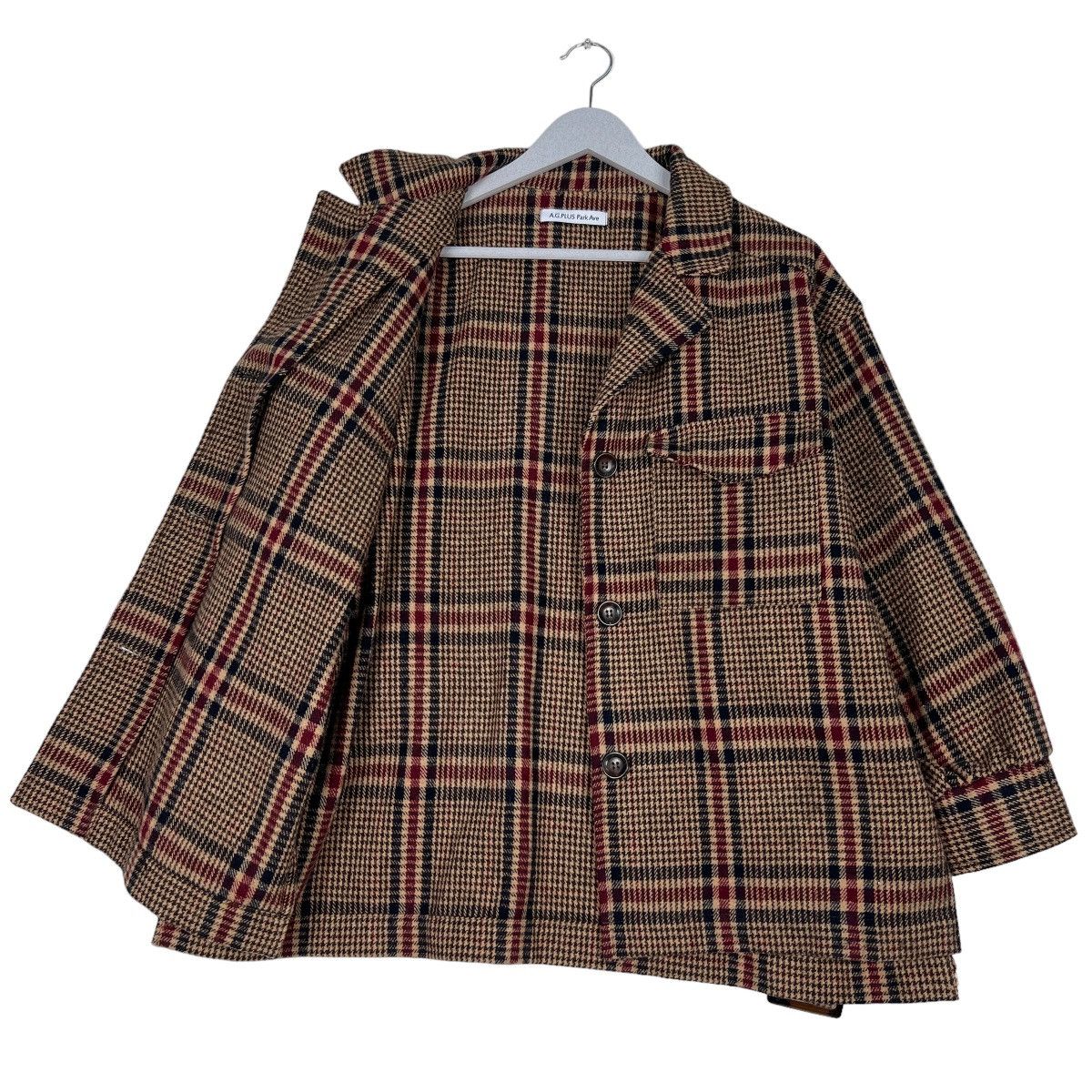 AG Adriano Goldschmied 🔥 AG PLUS PARK AVE CHECK JACKET Size US M / EU 48-50 / 2 - 10 Thumbnail