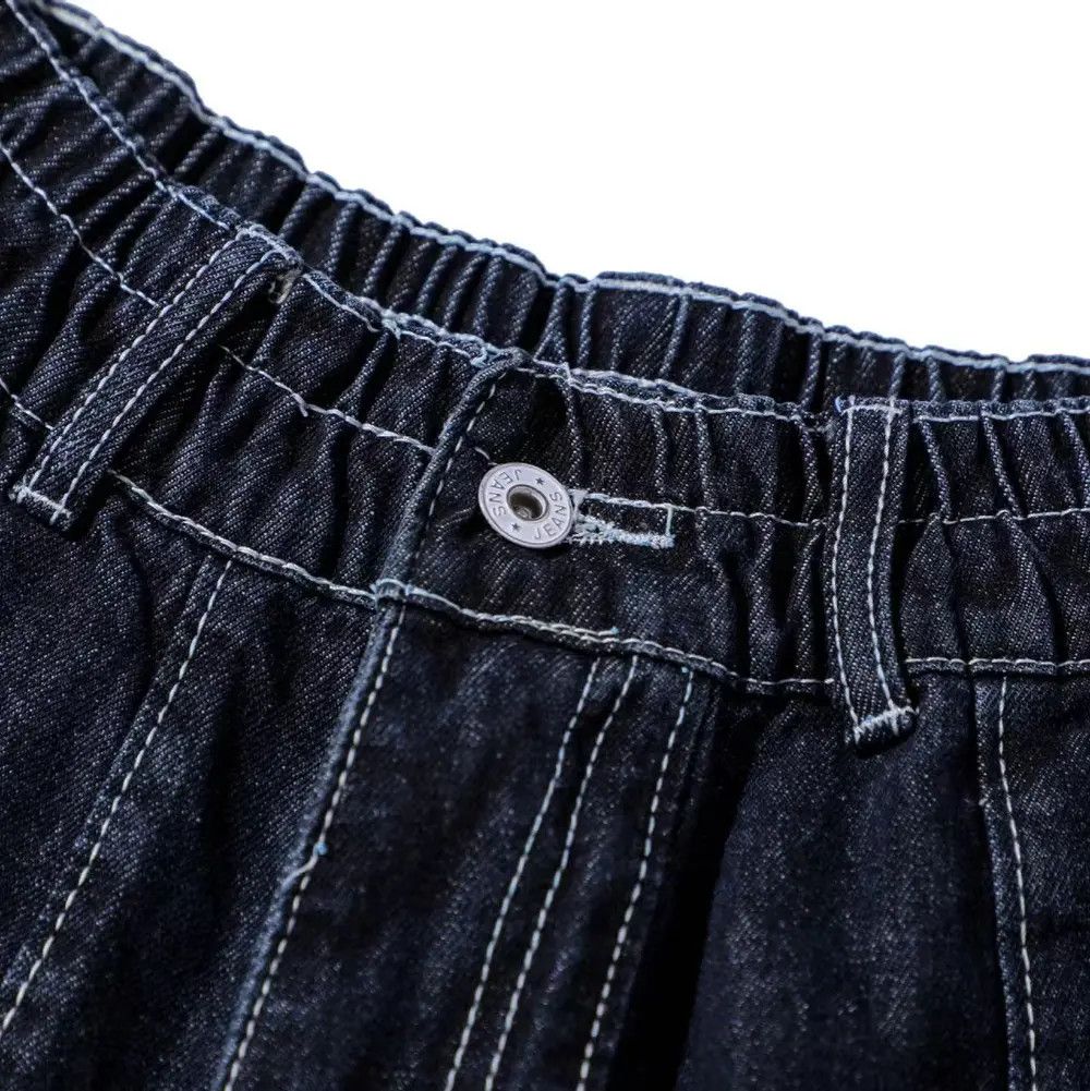 Japanese Brand × Jean Vintage loose casual jeans Size US 33 - 5 Thumbnail