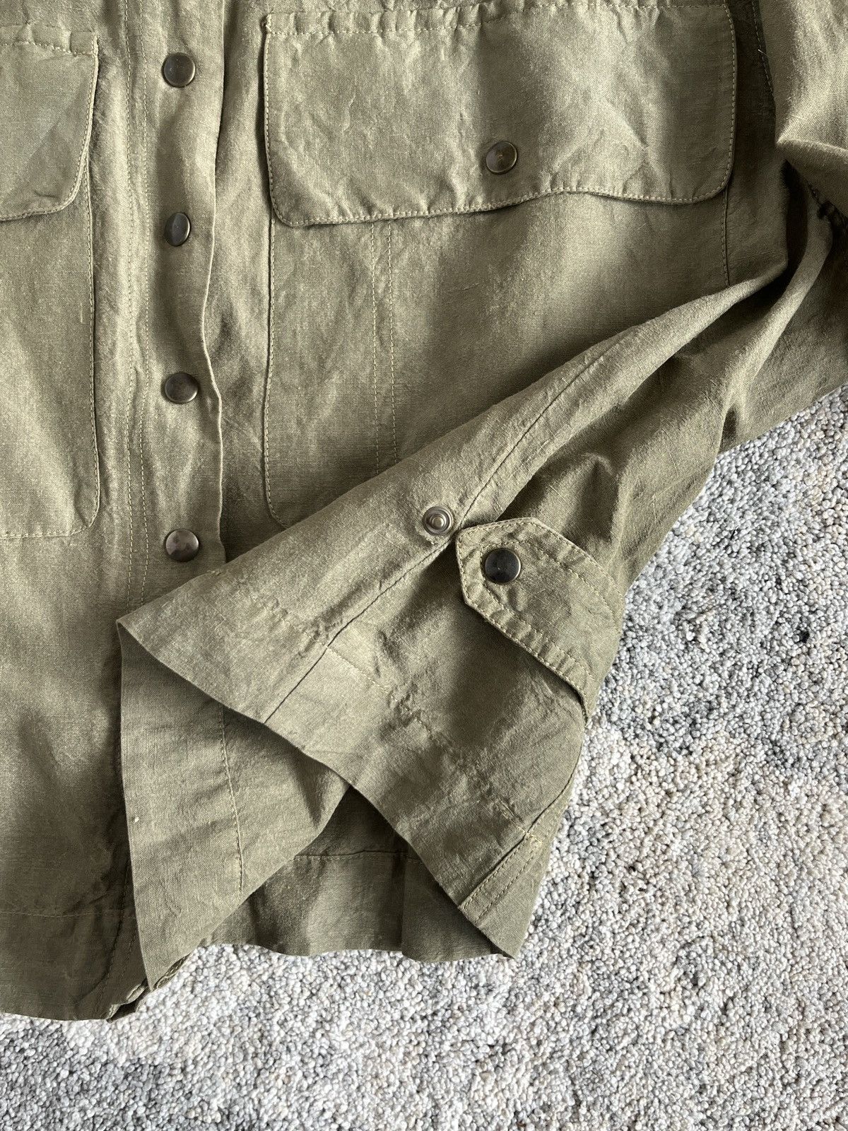 Miu Miu Miu Miu S/S1994 linen & silk light jacket Size M / US 6-8 / IT 42-44 - 6 Thumbnail