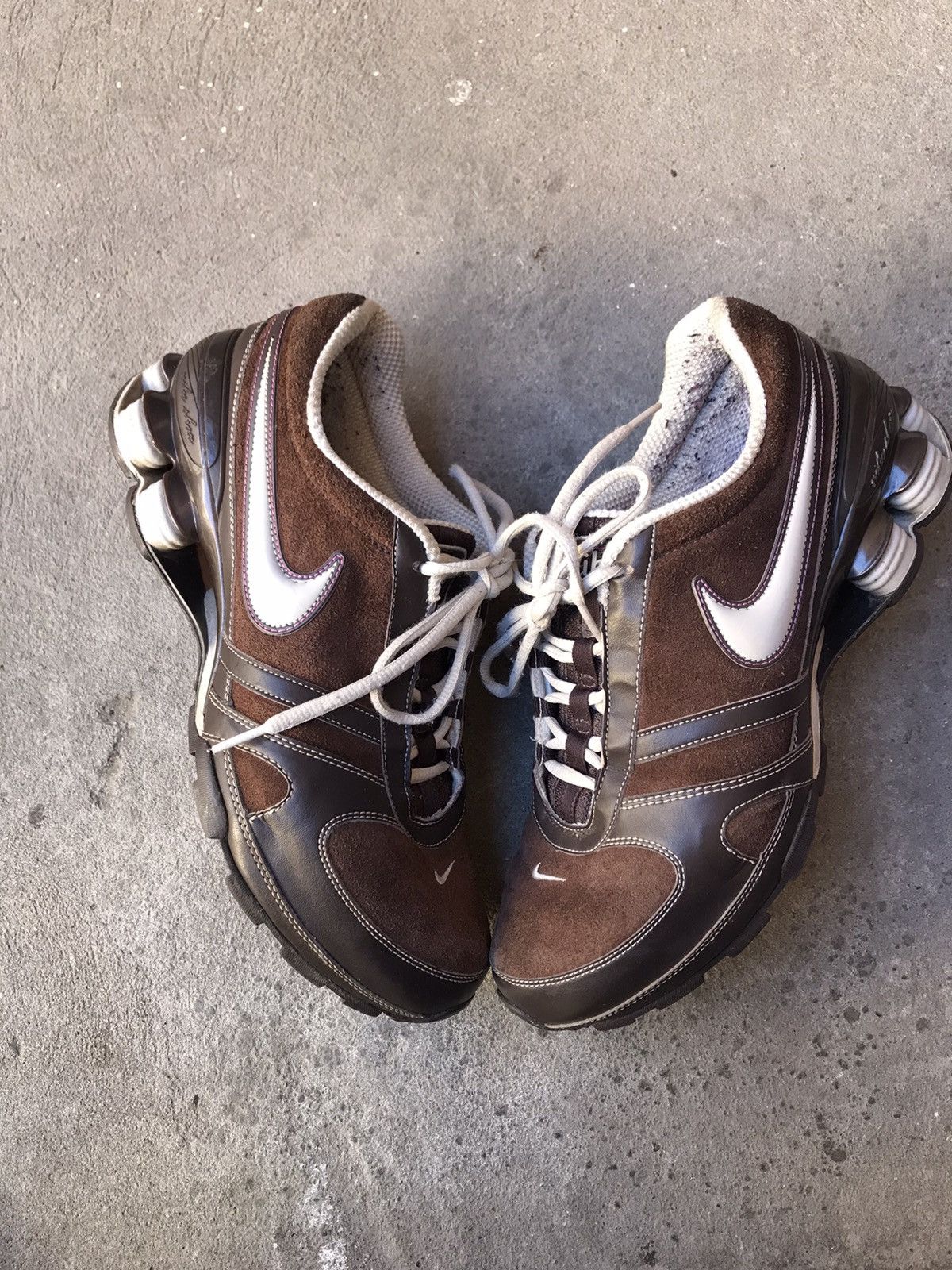 Men’s Rare Vintage Suede 2007 Nike Shox Shoes/Sneakers