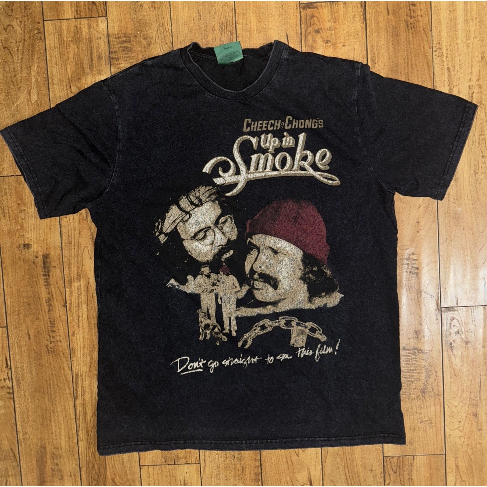 Hypebeast Cheech And Chong’s Up In Smoke Movie T-Shirt 2XL Black 23x32 Size US XXL / EU 58 / 5 - 1 Thumbnail