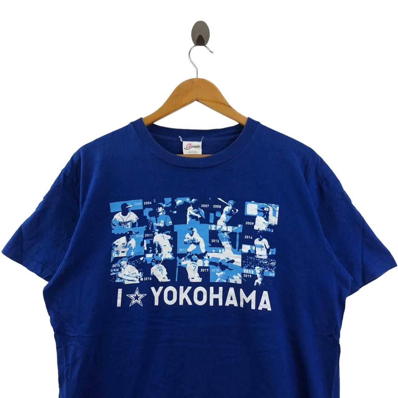 MLB YOKOHAMA BAYSTARS YAMATO Takehiro Ishikawa Tee Shirt Size US L / EU 52-54 / 3 - 3 Thumbnail