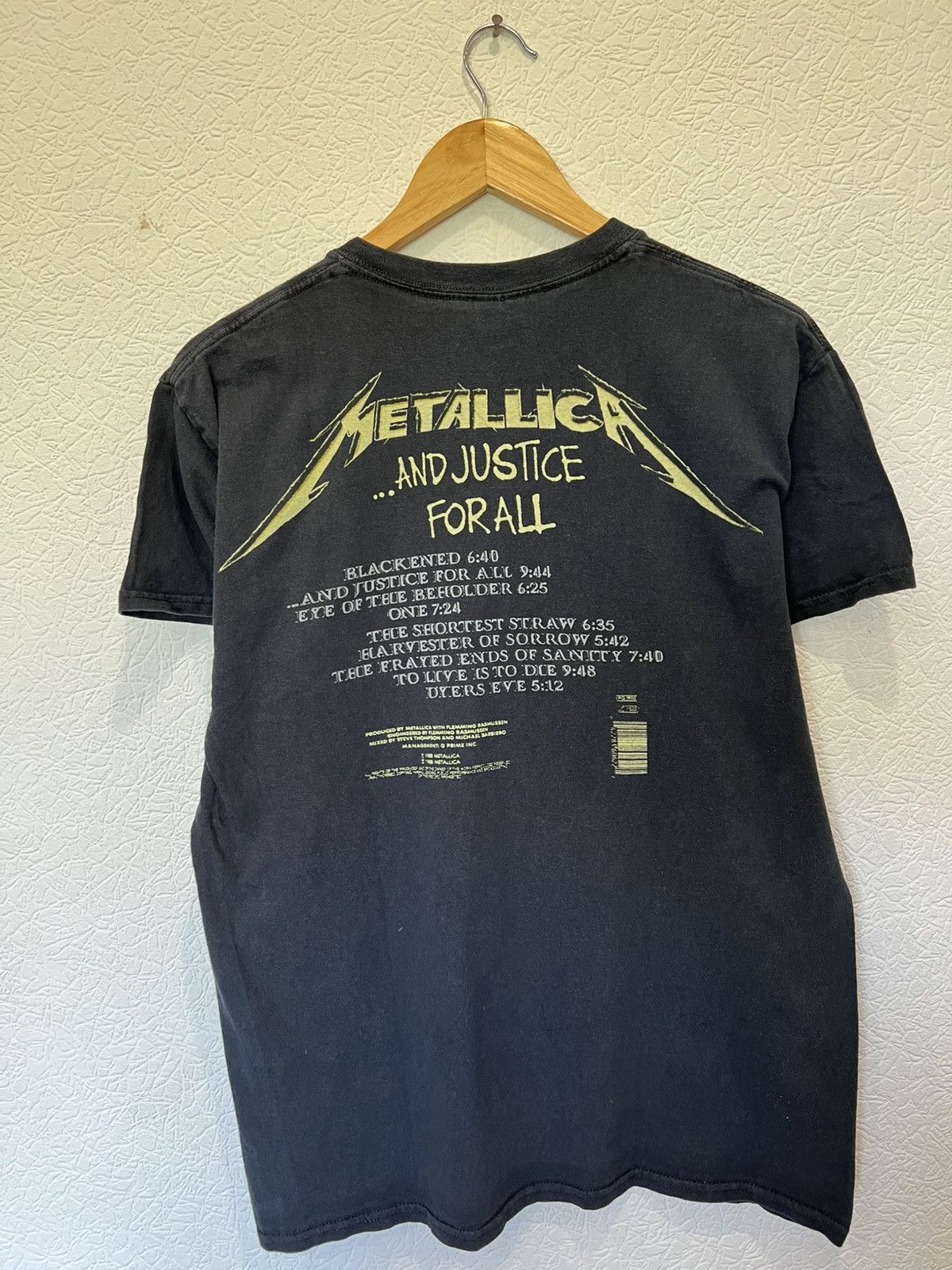 Other Vintage Y2K Metallica And Justice For All Shirt Size US M / EU 48-50 / 2 - 4 Thumbnail