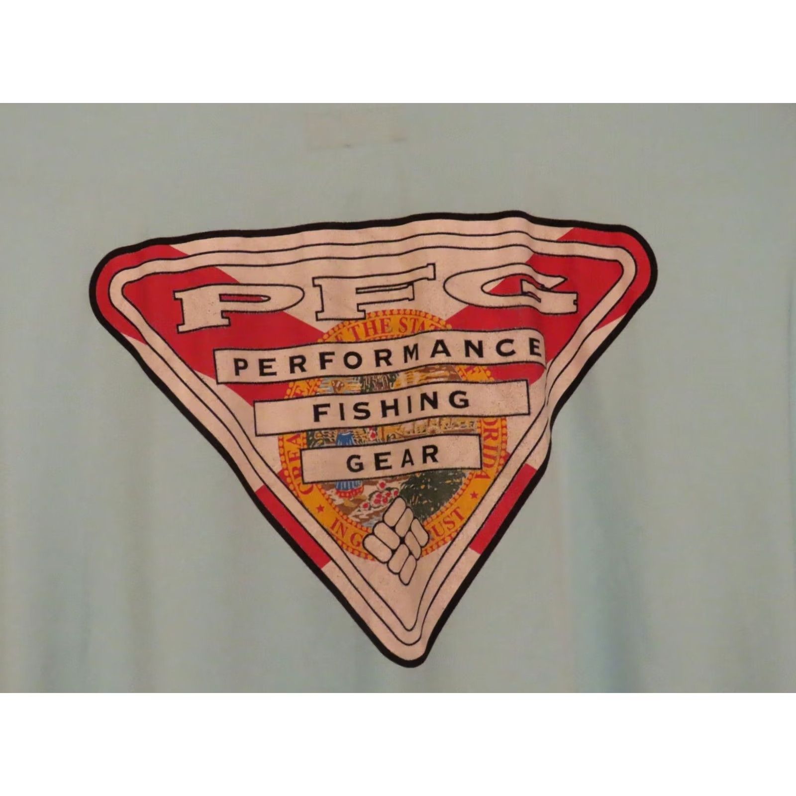 Vintage Columbia PFG Omni-Shade Long Sleeve Shirt Mens L Green Crew Neck Logo All Seasons Breathable Moisture Wicking Shirt Size US L / EU 52-54 / 3 - 6 Thumbnail