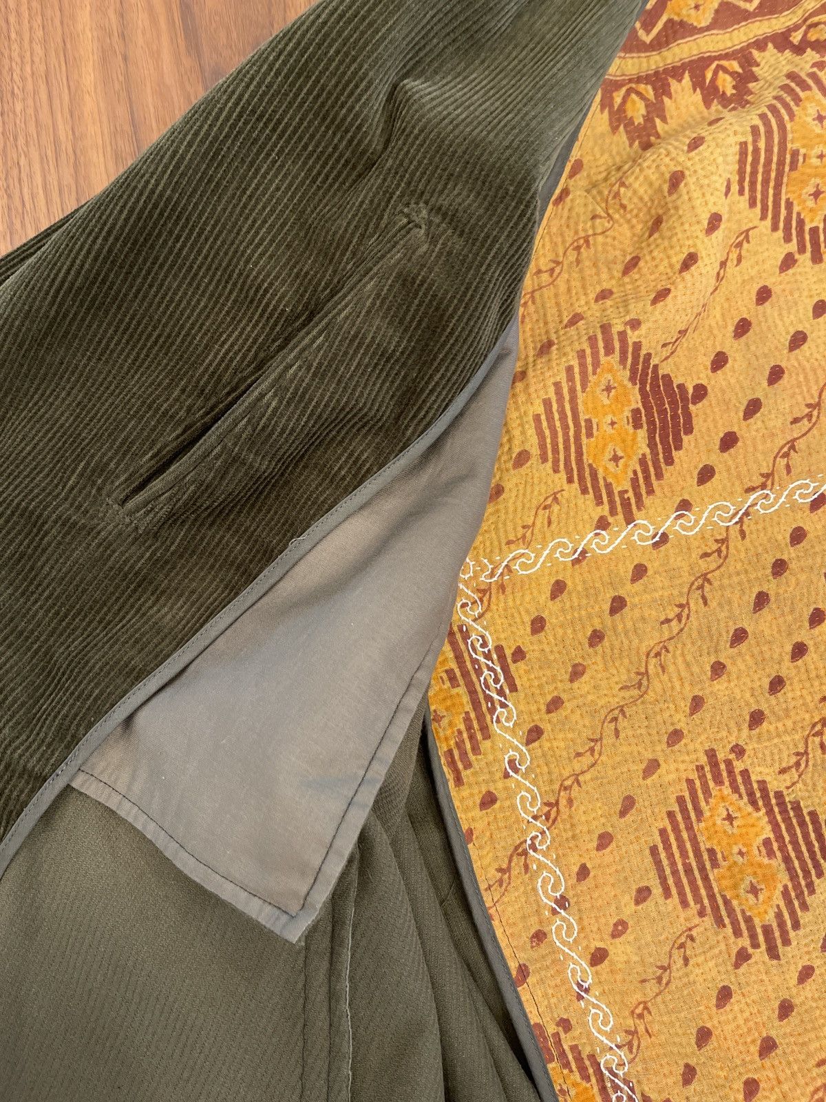 Sillage Sillage - vintage quilt bespoke blazer Size 44R - 8 Thumbnail