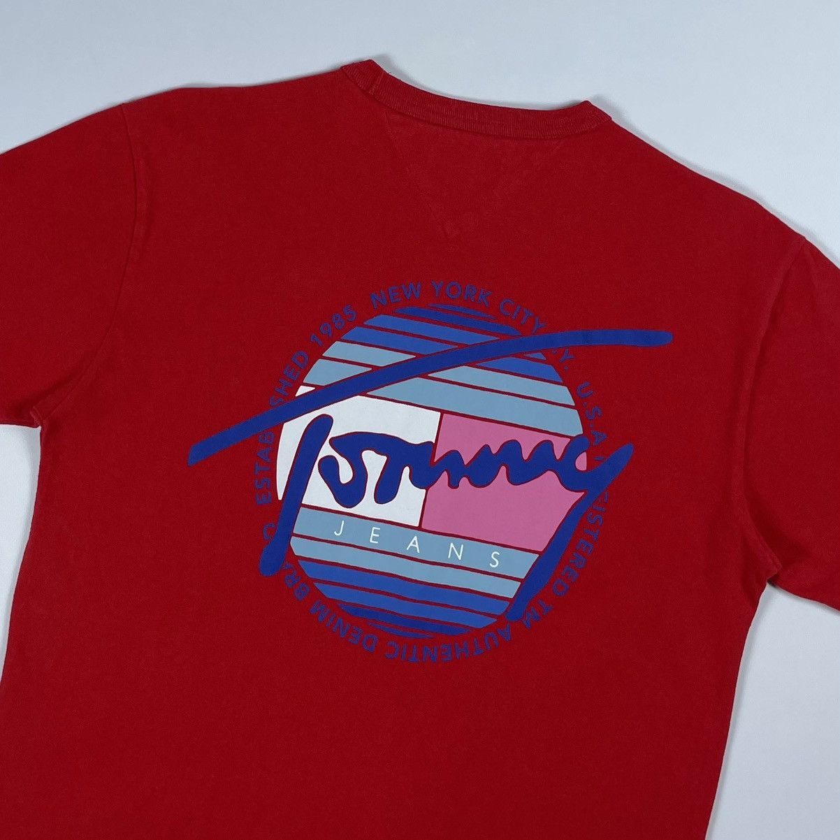 Tommy Hilfiger Tommy Jeans T-shirt Big logo New York City Size US M / EU 48-50 / 2 - 9 Thumbnail