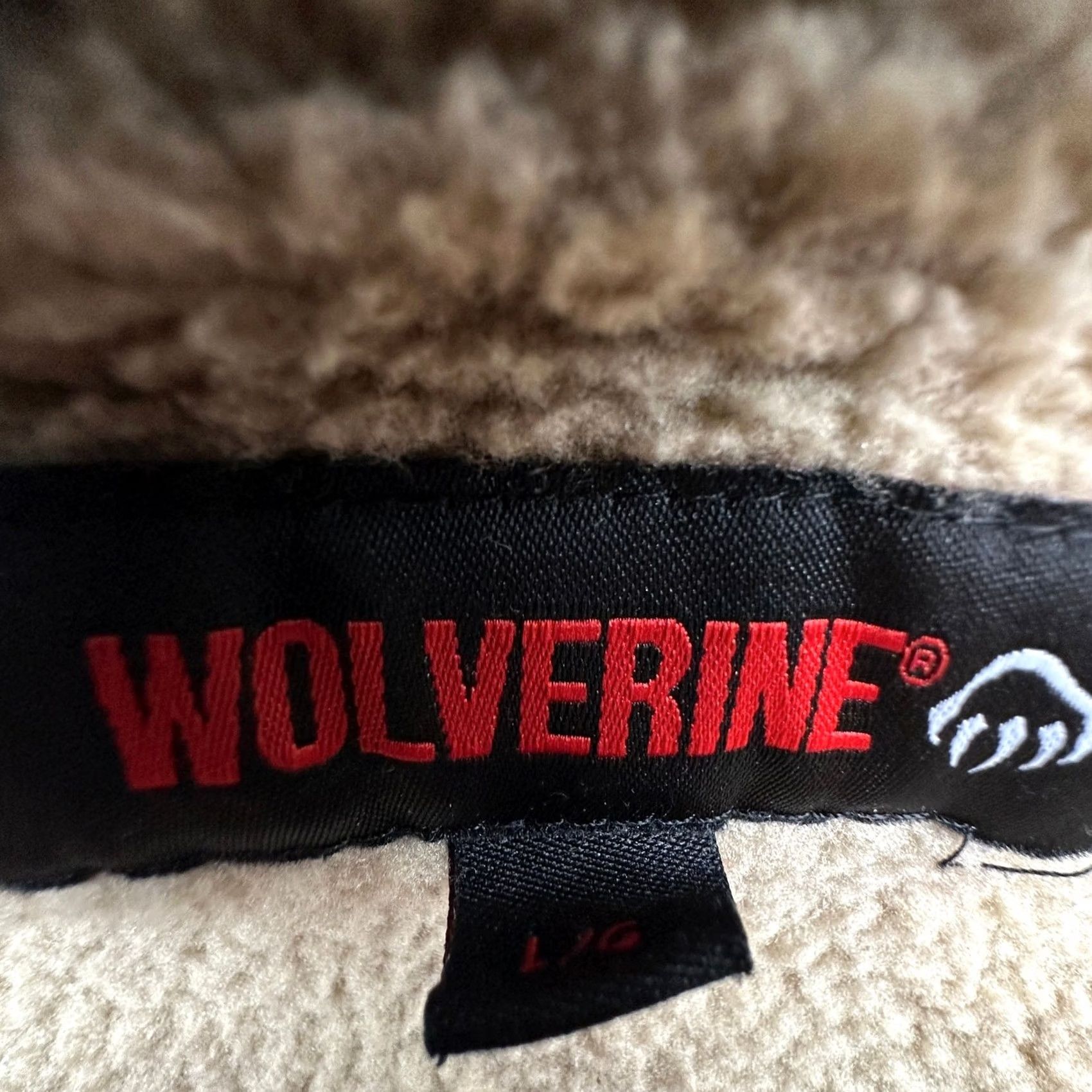 Vintage Wolverine Duck Canvas Sherpa Fleece Lined Full Zip Hoodie Jacket Mens Large Black Size US L / EU 52-54 / 3 - 3 Thumbnail
