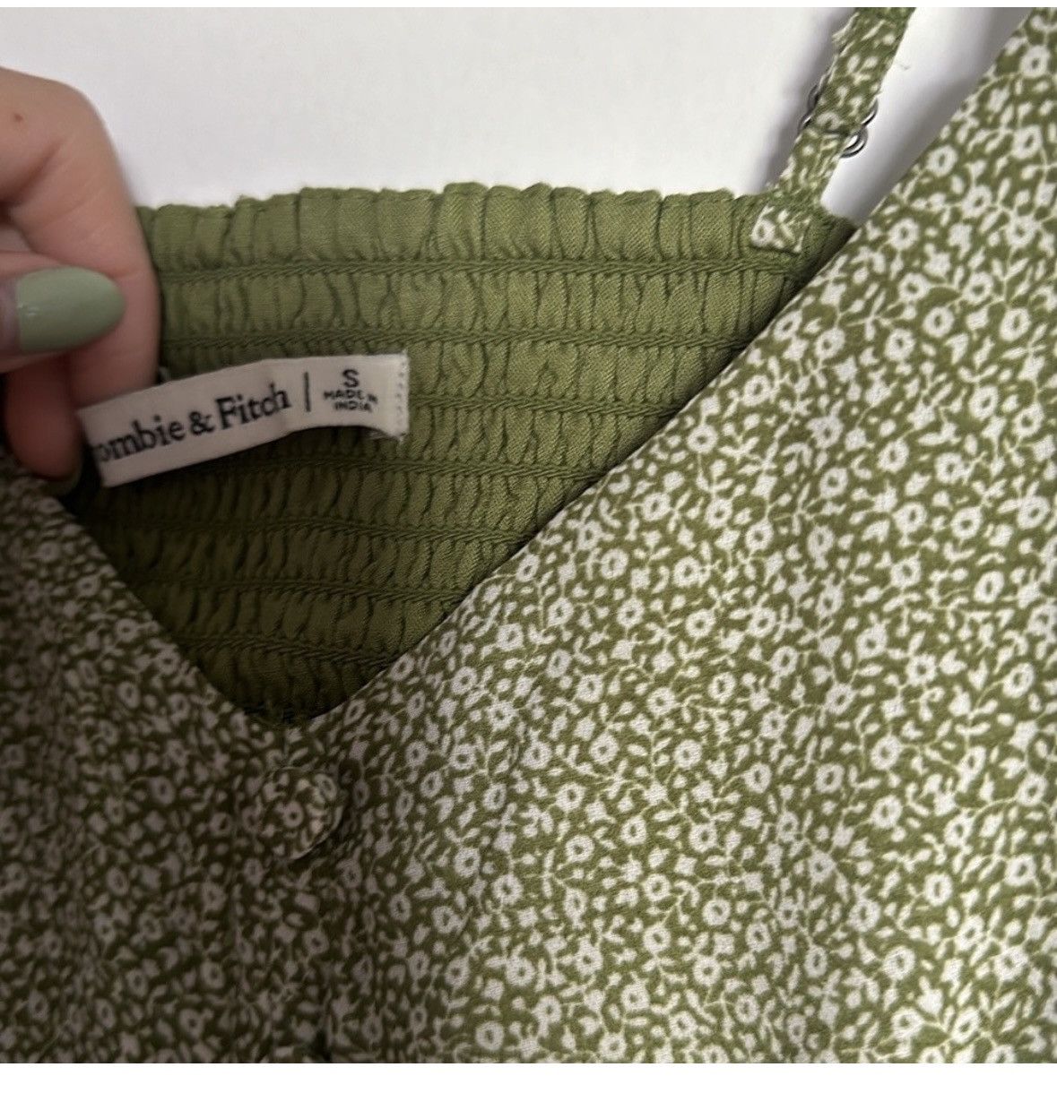 Abercrombie & Fitch Abercrombie & Fitch Crop floral top Size S / US 4 / IT 40 - 4 Thumbnail