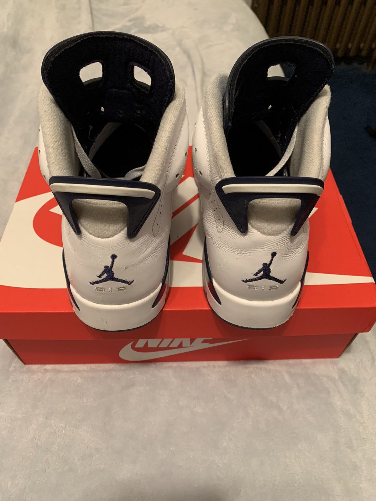 Jordan Brand Jordan 6 Retro Midnight Navy 2022 Size 11 Size US 11 / EU 44 - 5 Thumbnail