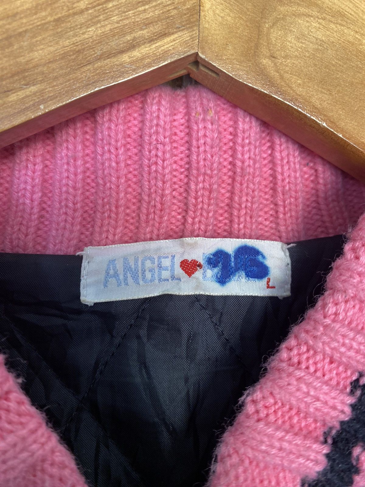 Angel Blue 1990s Angel Blue Knit patch Brand for cute girl Varsity Size M / US 6-8 / IT 42-44 - 17 Thumbnail