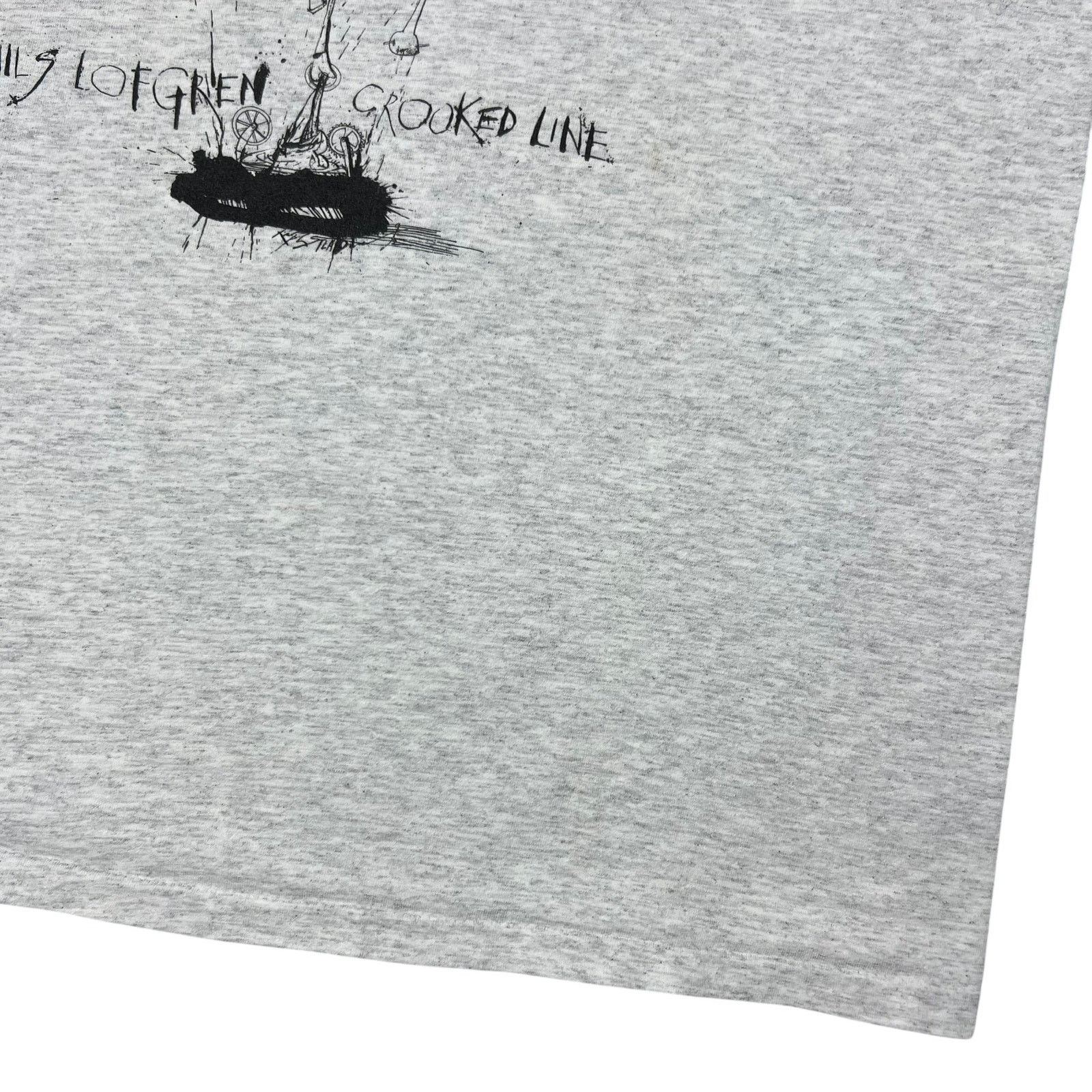 Band Tees × Vintage 1990s Ralph Steadman Nils Lofgren Crooked Line album art tee Size US XL / EU 56 / 4 - 3 Thumbnail