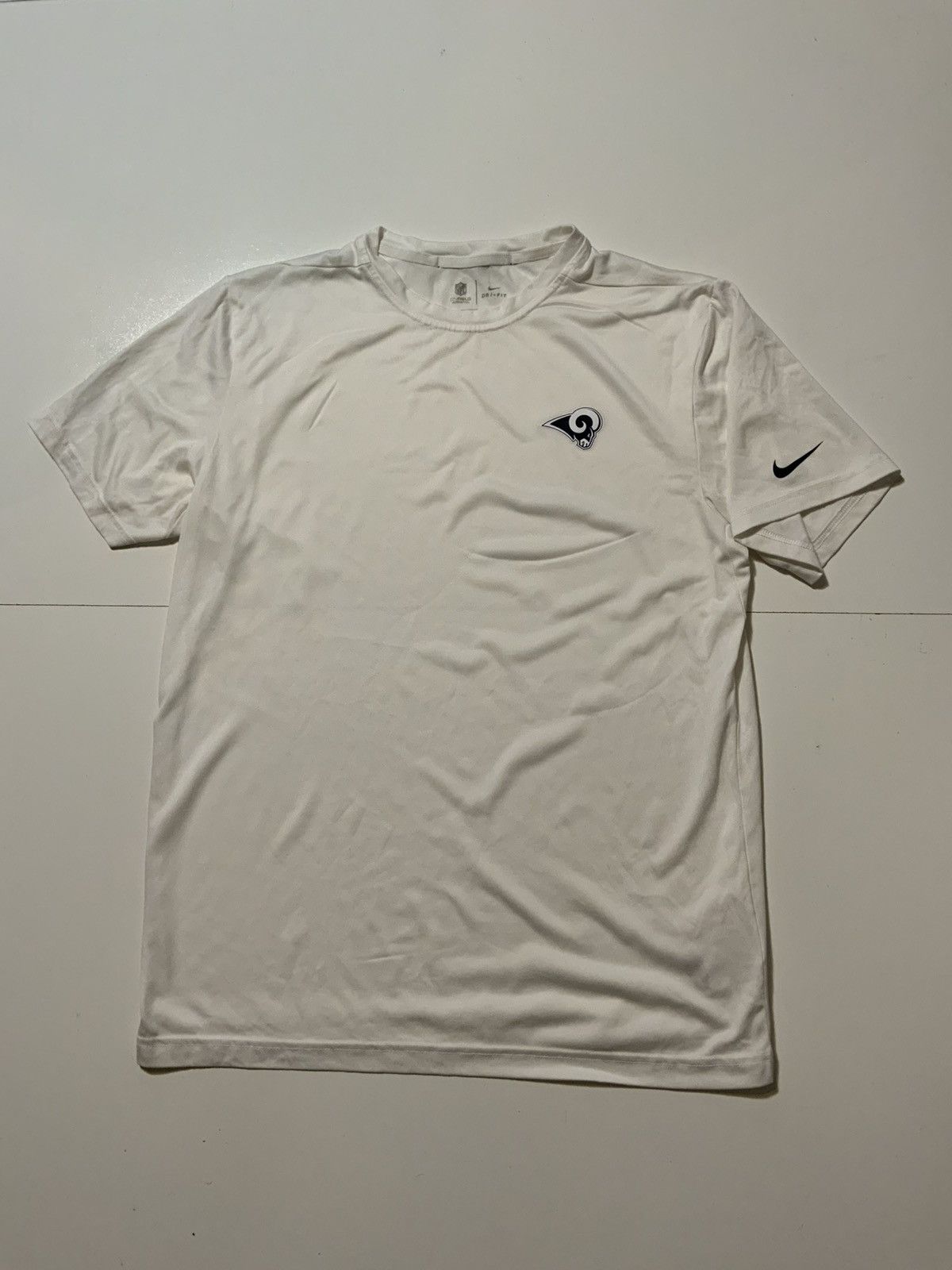 NFL × Nike Nike NFL On Field Los Angeles Rams Football Training T-Shirt Size US M / EU 48-50 / 2 - 2 Thumbnail