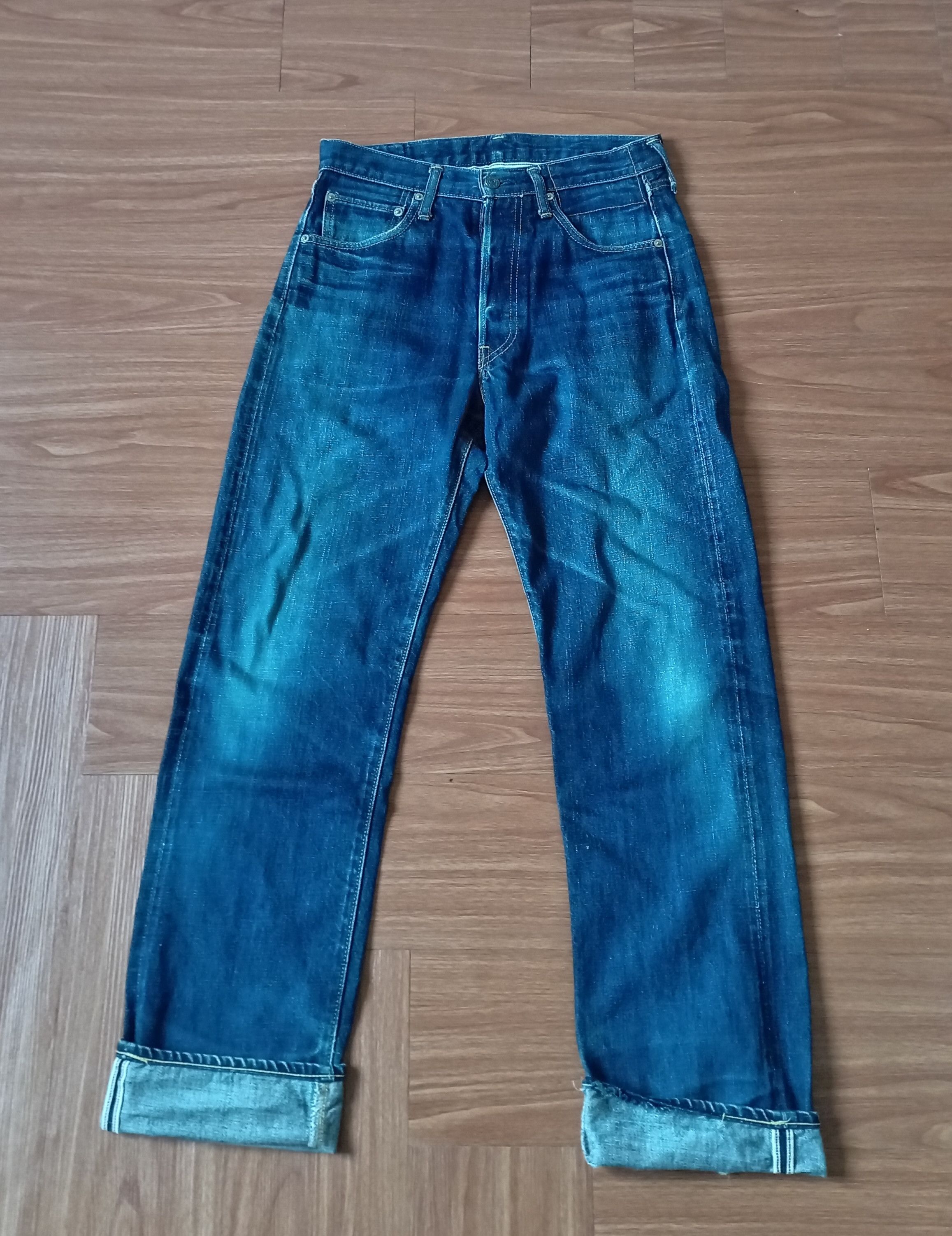 Visvim Vintage Distress Visvim 01R Selvedge Jeans Made in Japan Size US 30 / EU 46 - 1 Thumbnail