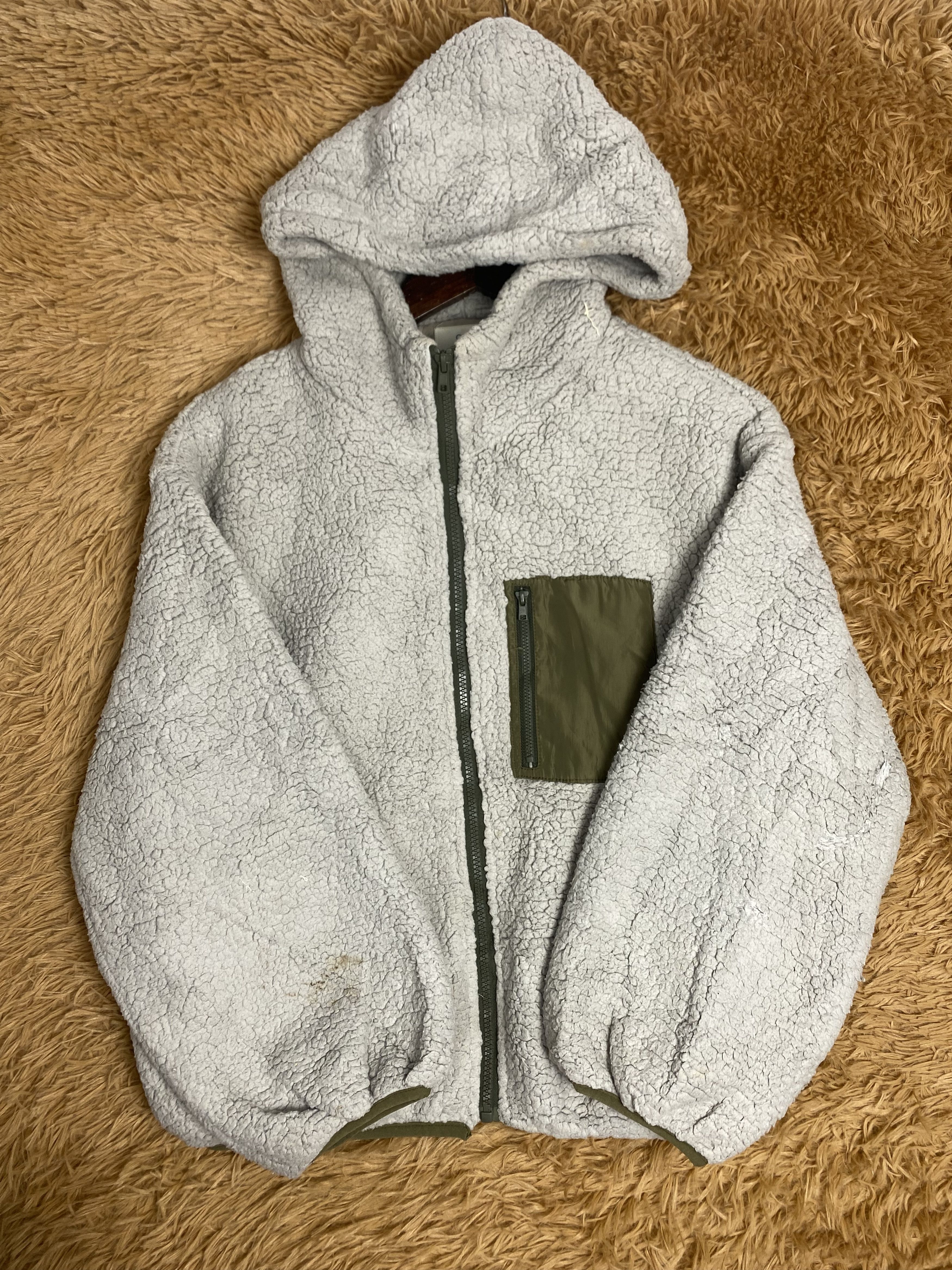 Olive Vintage Olive des Olive Sherpa Jacket Size US S / EU 44-46 / 1 - 5 Thumbnail