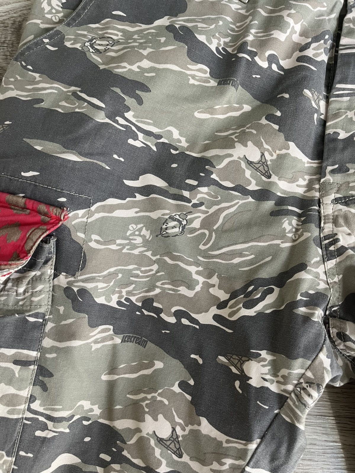 Icecream Ice Cream Camo Cargo Pant Size US 34 / EU 50 - 4 Thumbnail
