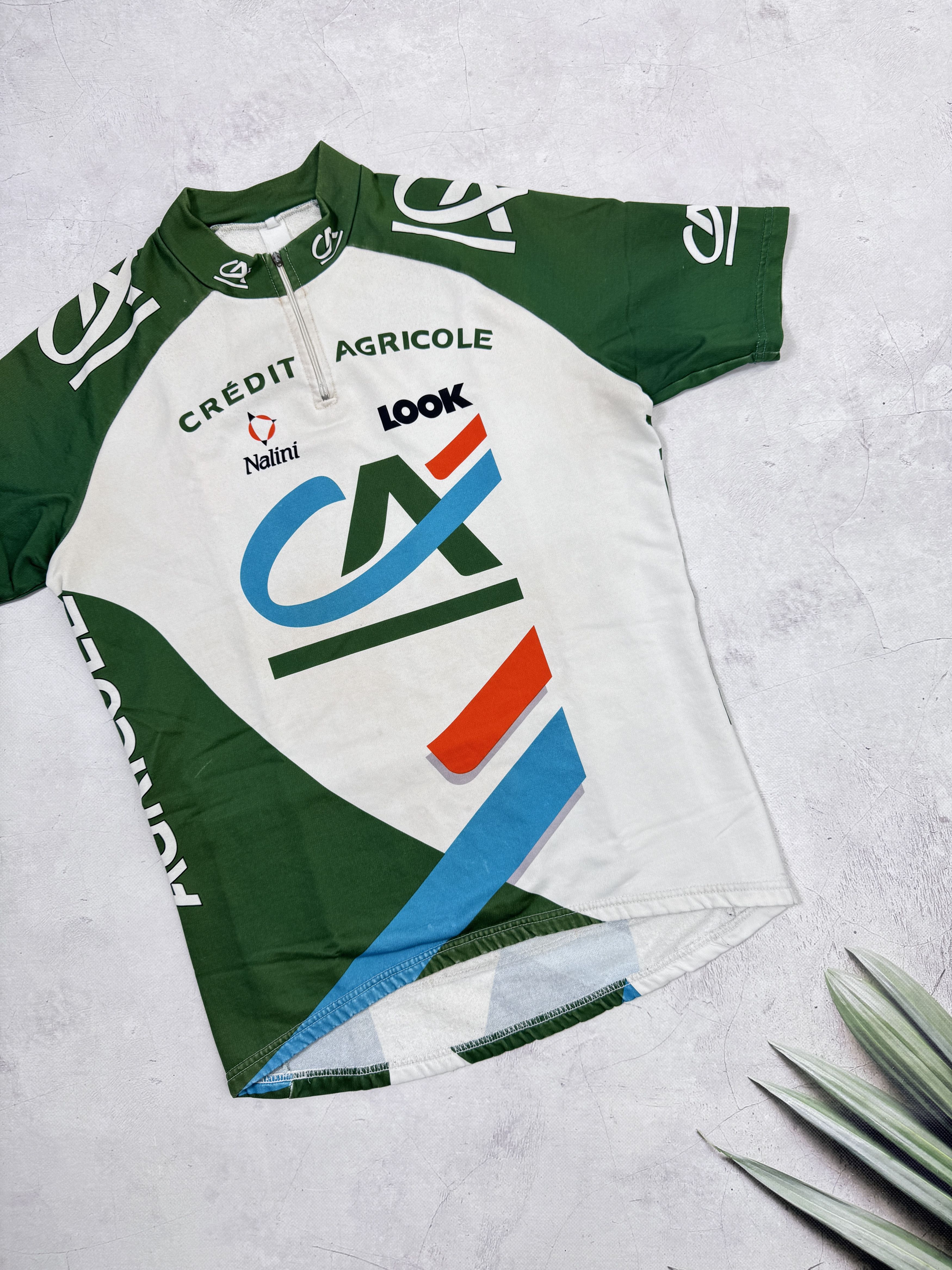 Vintage Vintage Nalini Cycling Jersey Eddy Merckx Credit Agricole Size US L / EU 52-54 / 3 - 4 Thumbnail