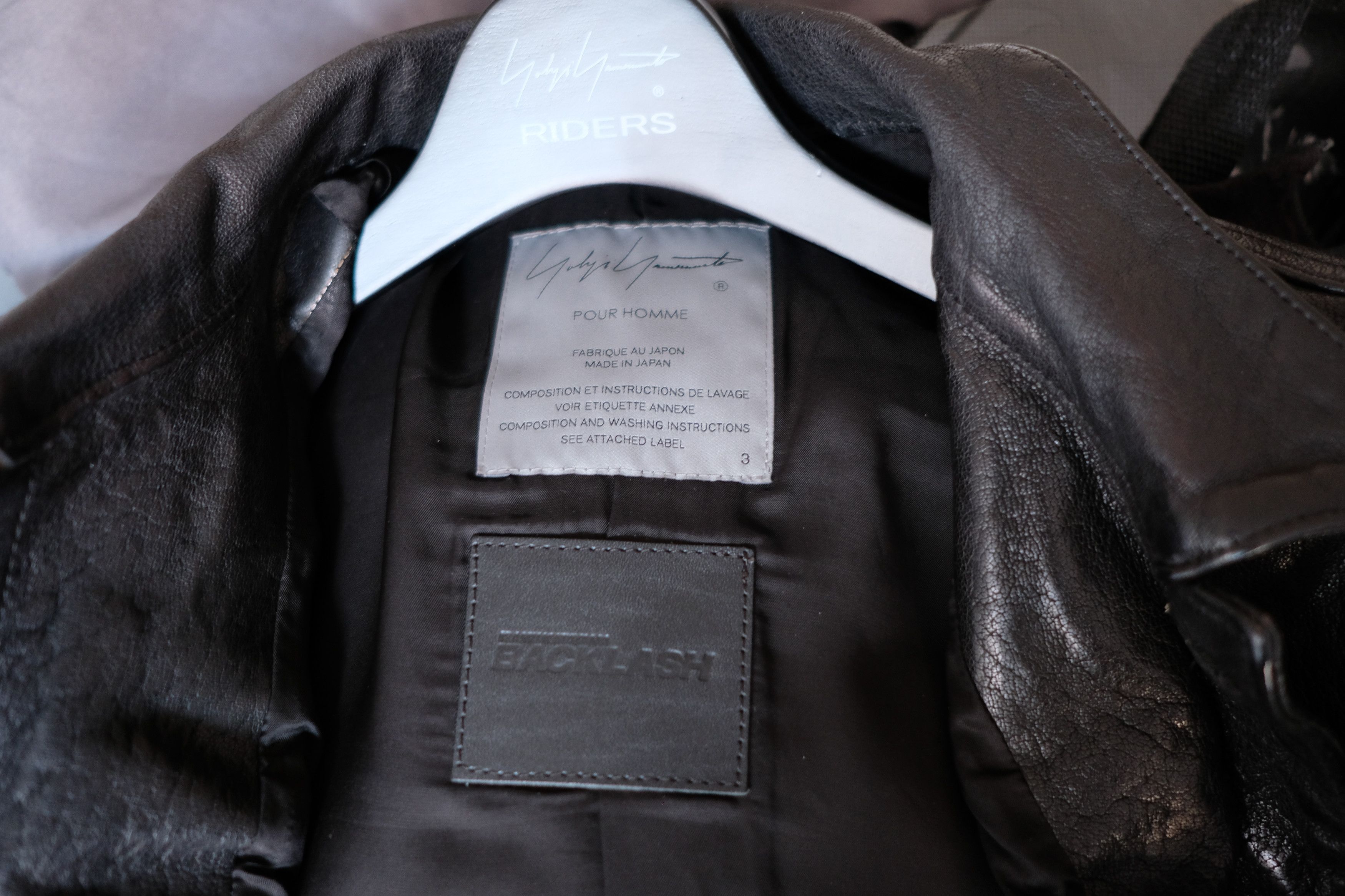 Yohji Yamamoto Yohji Yamamoto Pour Homme x Isamu Katayama Leather Jacket Size US L / EU 52-54 / 3 - 2 Thumbnail