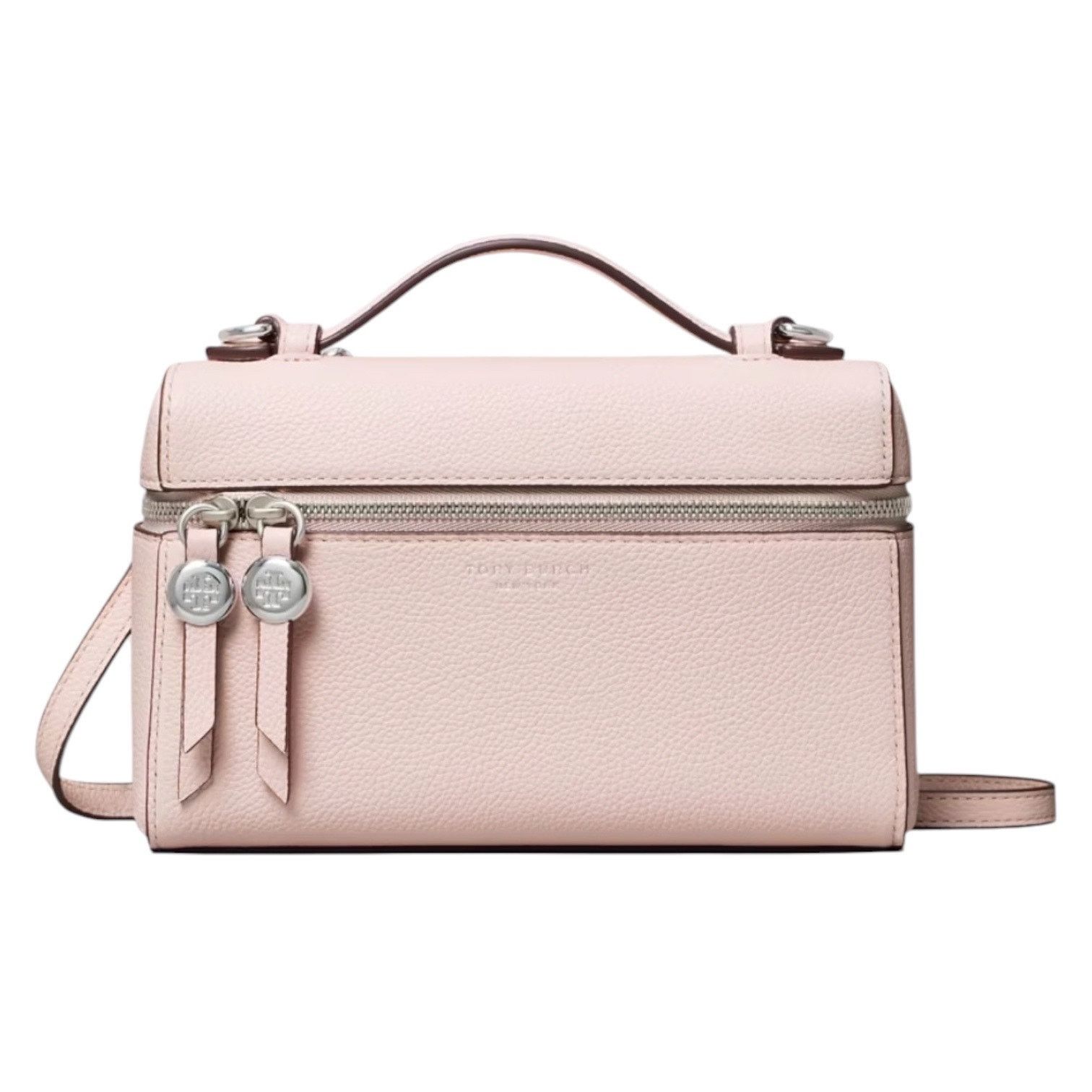Tory Burch Tory Burch Slim Romy Top Handle Bag Leather Bag Rose Pink Size ONE SIZE - 2 Thumbnail