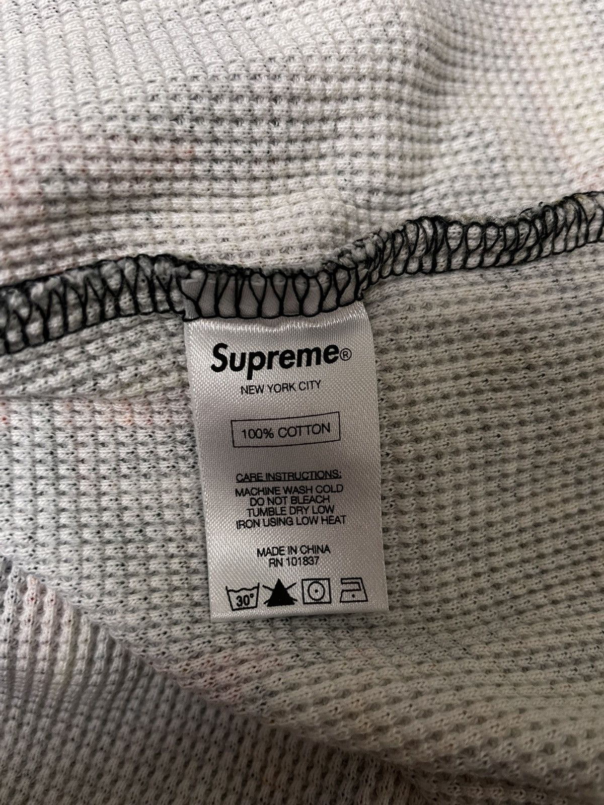 Japanese Brand × Supreme Supreme Capone n Noreaga War Report Waffle Longleeve Shirt Size US L / EU 52-54 / 3 - 8 Thumbnail