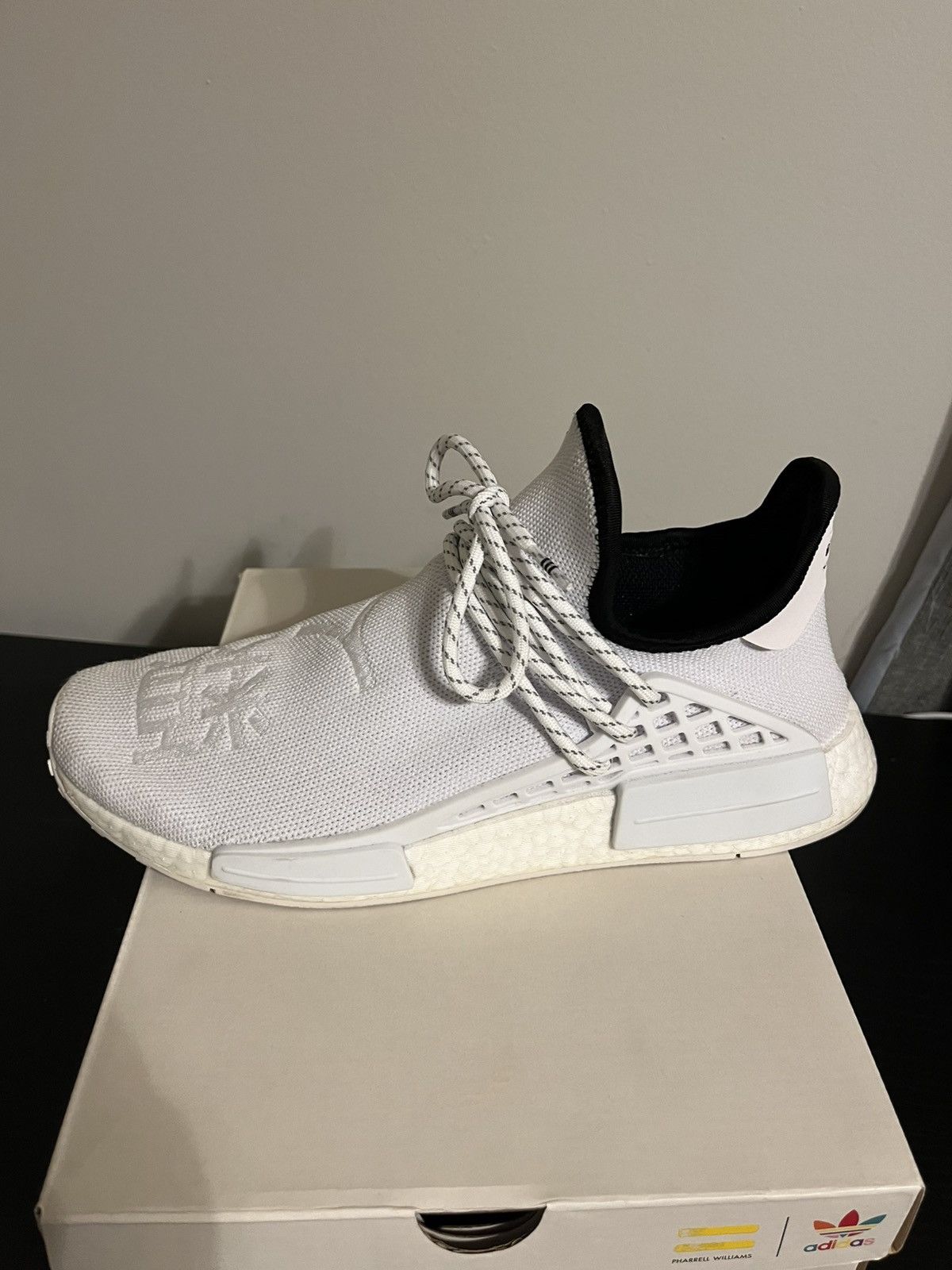Pharrell x Adidas NMD Human Race ‘Core White’