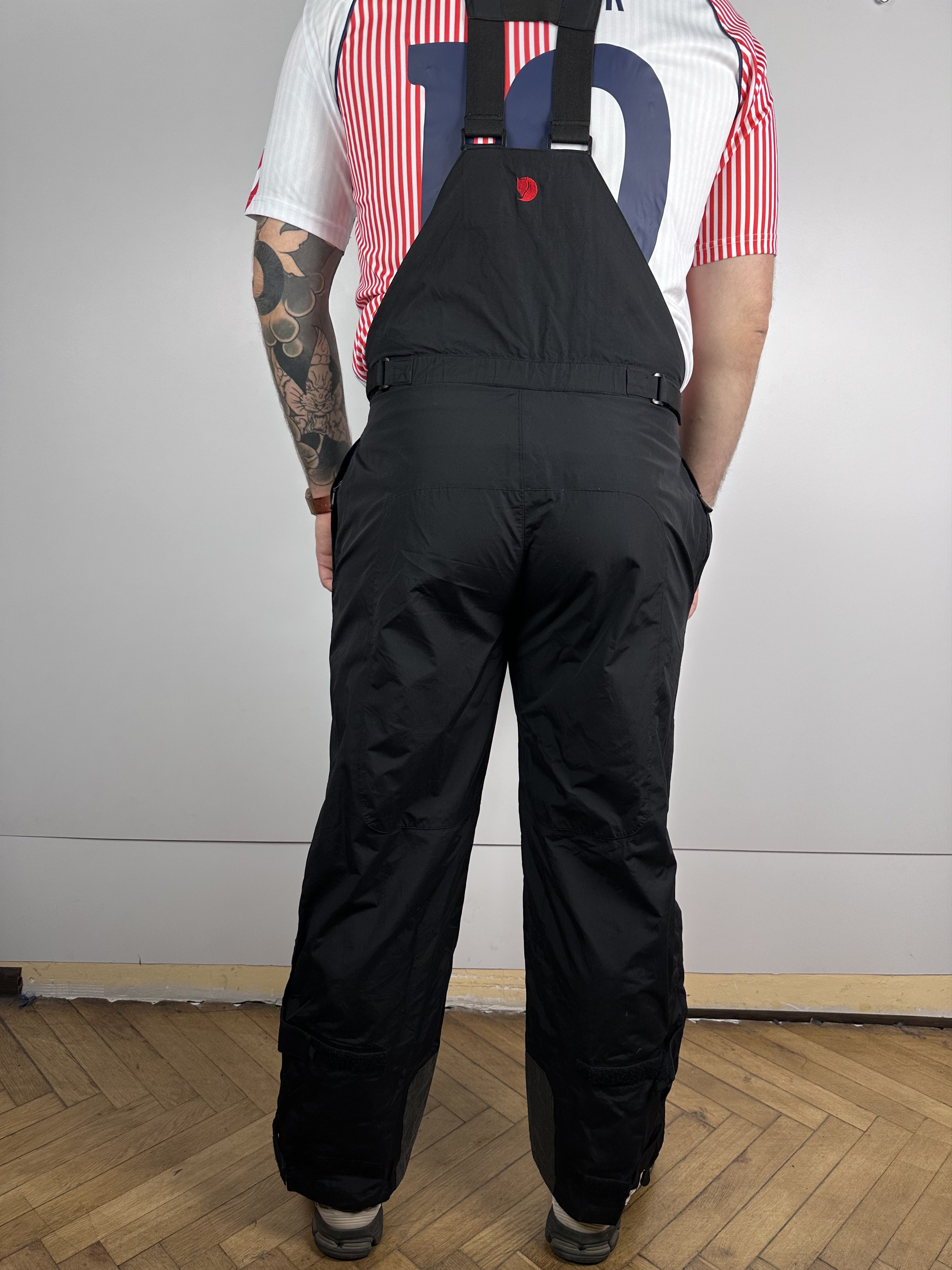 Fjallraven × Vintage Fjallraven Polar Vintage Men's Ski Pants Overall Black L Size US 34 / EU 50 - 7 Thumbnail