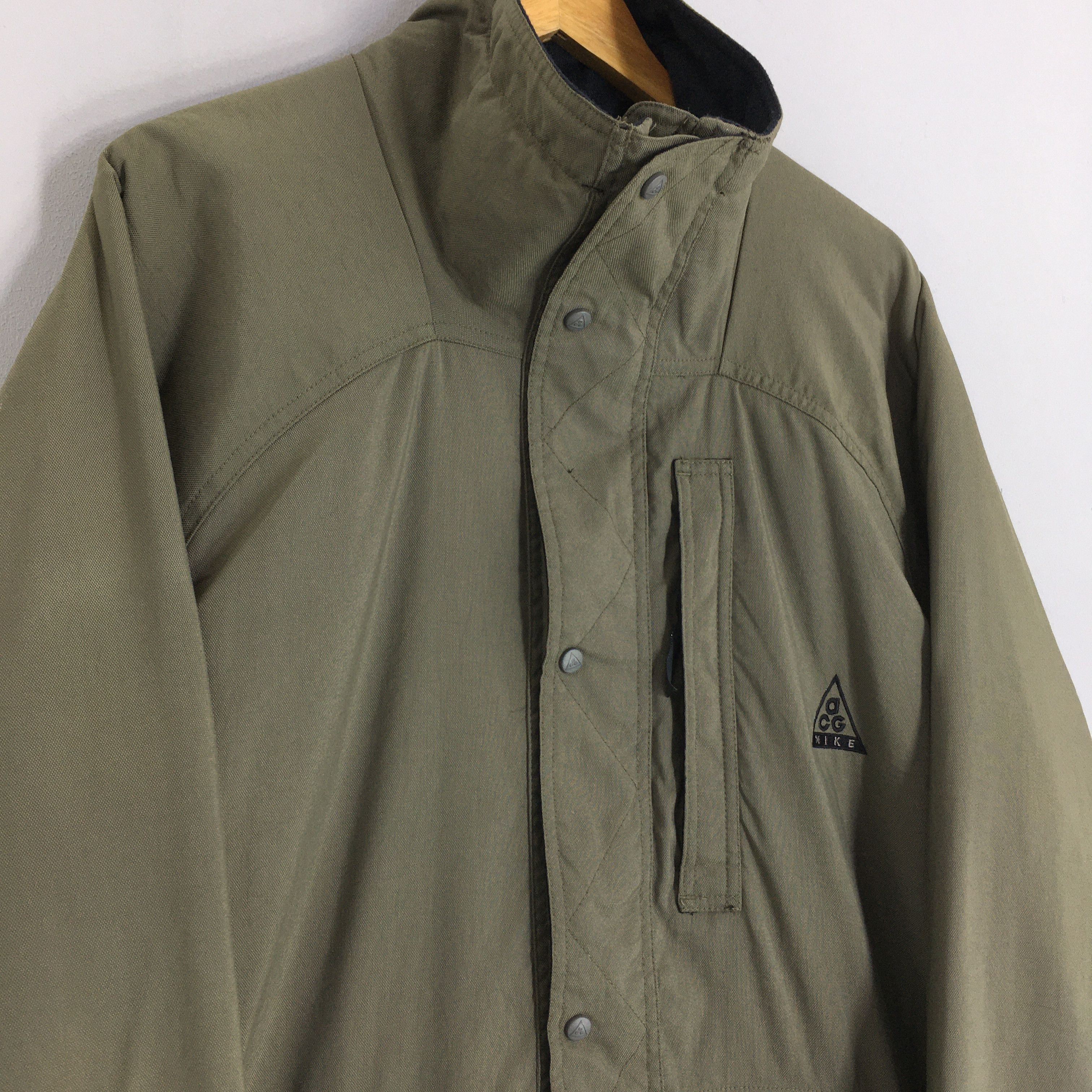 Nike × Nike ACG RARE Vintage Nike ACG Outdoor Parka Jacket Large Size US L / EU 52-54 / 3 - 3 Thumbnail