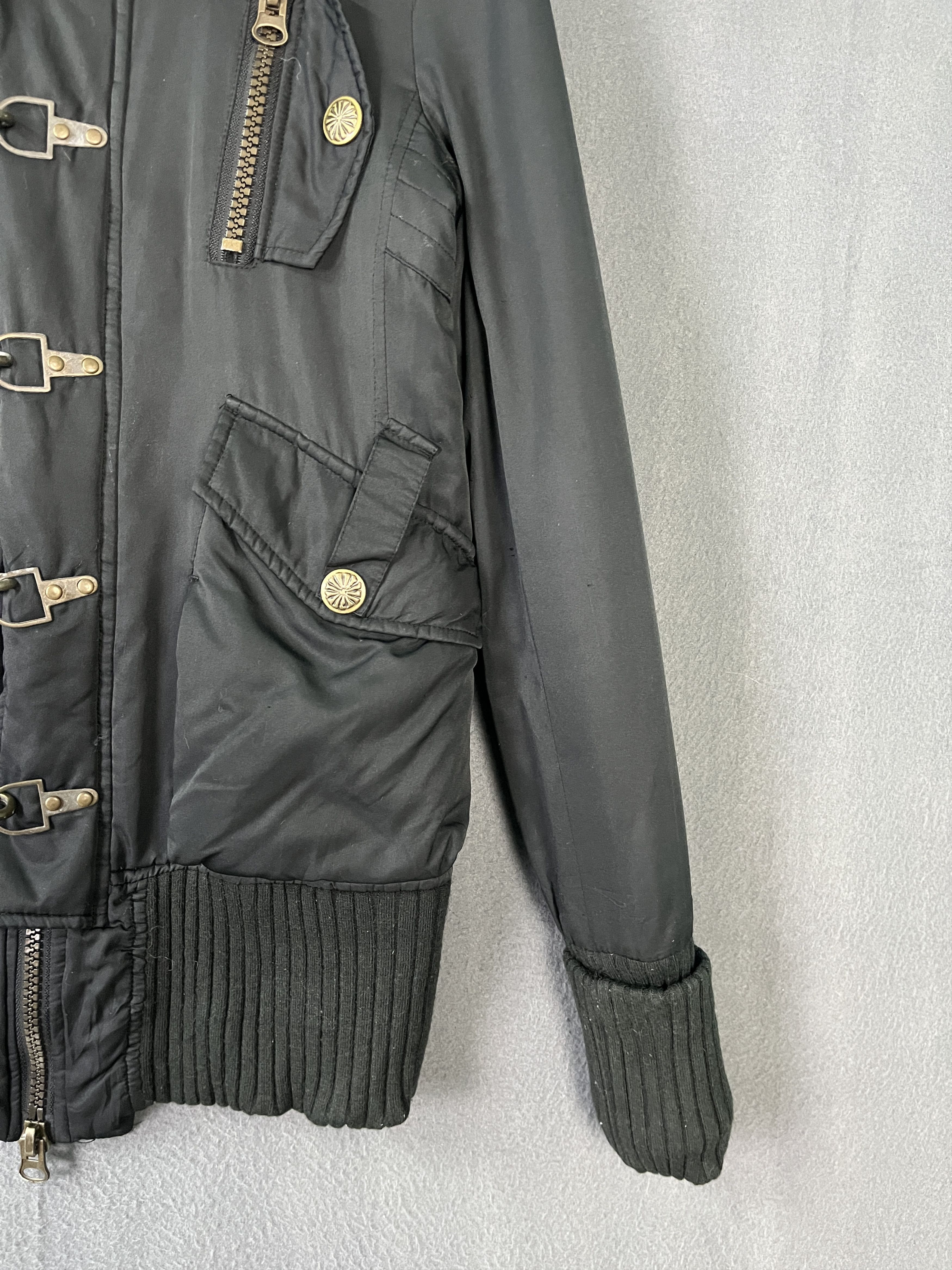 Japanese Brand Beast Racoon Fur Hooded Seditionaries Jacket Size S / US 4 / IT 40 - 5 Thumbnail