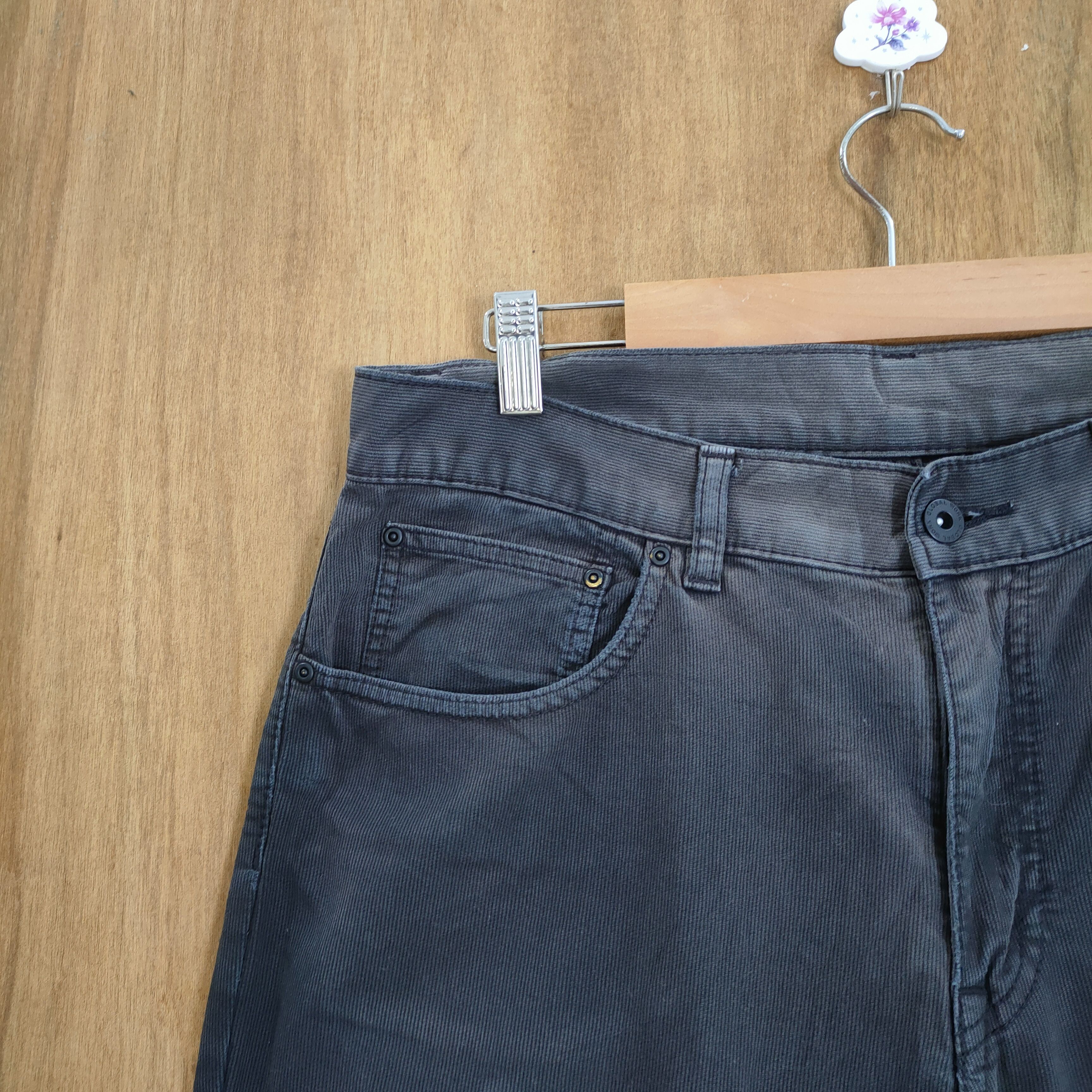 Global Work × Vintage GLOBAL WORK BLACK TROUSERS CHINO PANTS Size US 34 / EU 50 - 5 Thumbnail