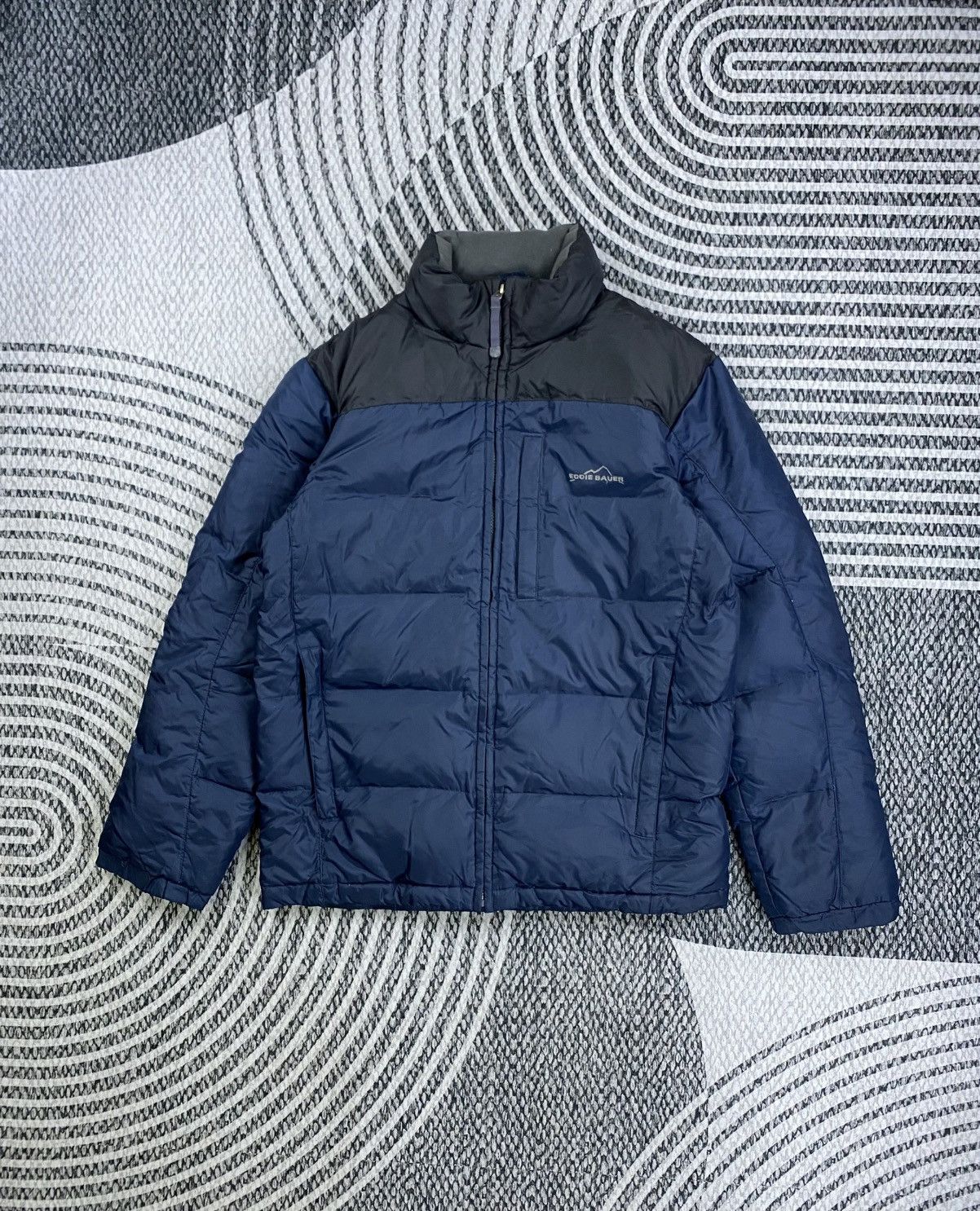 Eddie Bauer Vintage Eddie Bauer Outdoor Zipper Puffer Down Jacket Size US M / EU 48-50 / 2 - 1 Thumbnail