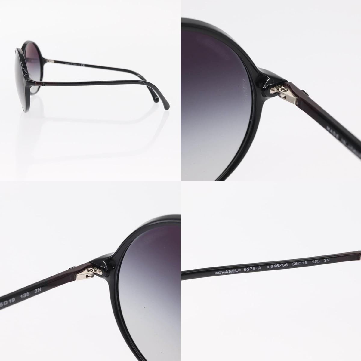 Chanel Chanel CC Plastic Sunglasses Size ONE SIZE - 4 Thumbnail