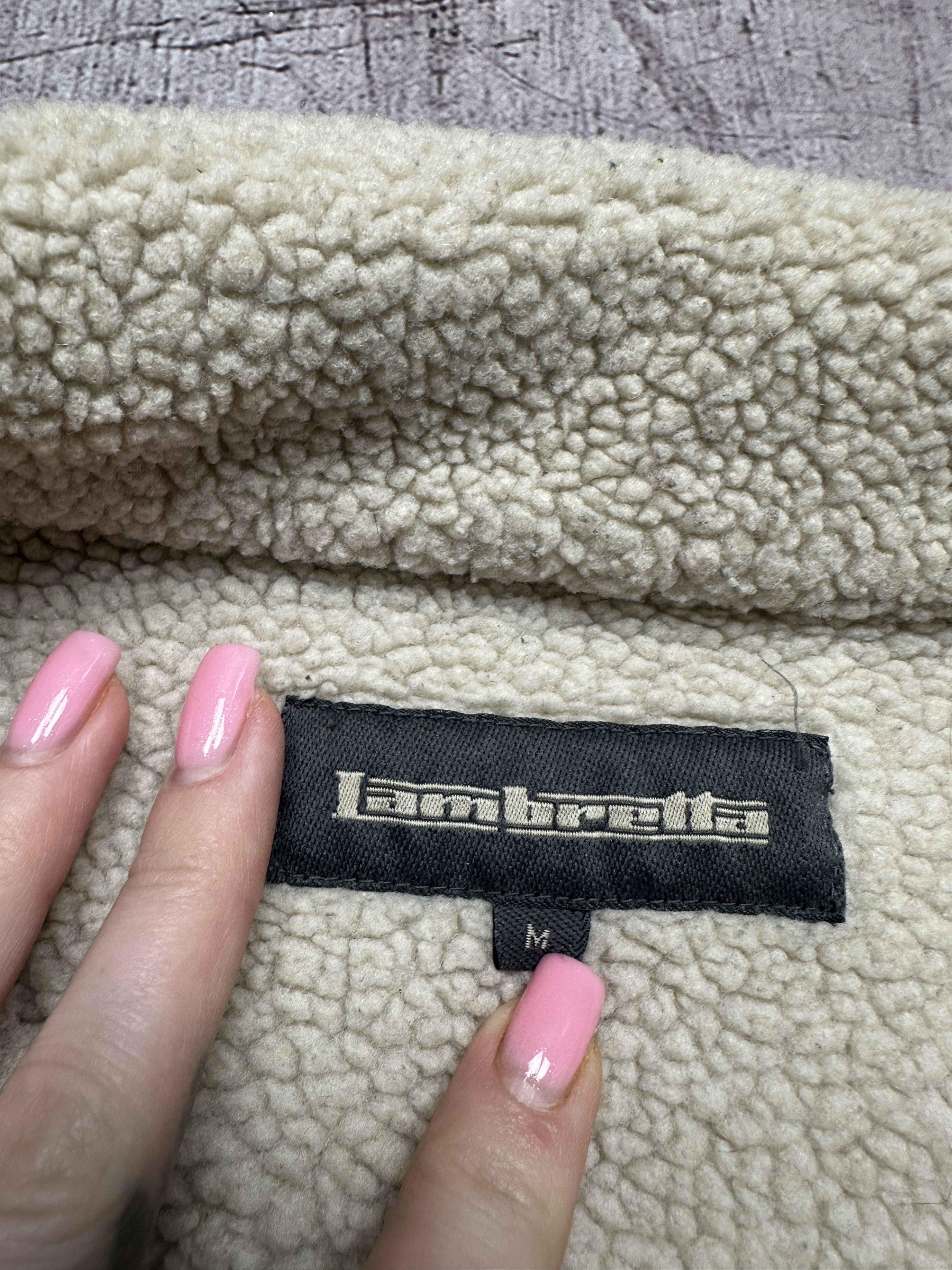 Other Lambretta Vintage Mens Sherpa Teddy Fleece Jacket Size US M / EU 48-50 / 2 - 7 Thumbnail