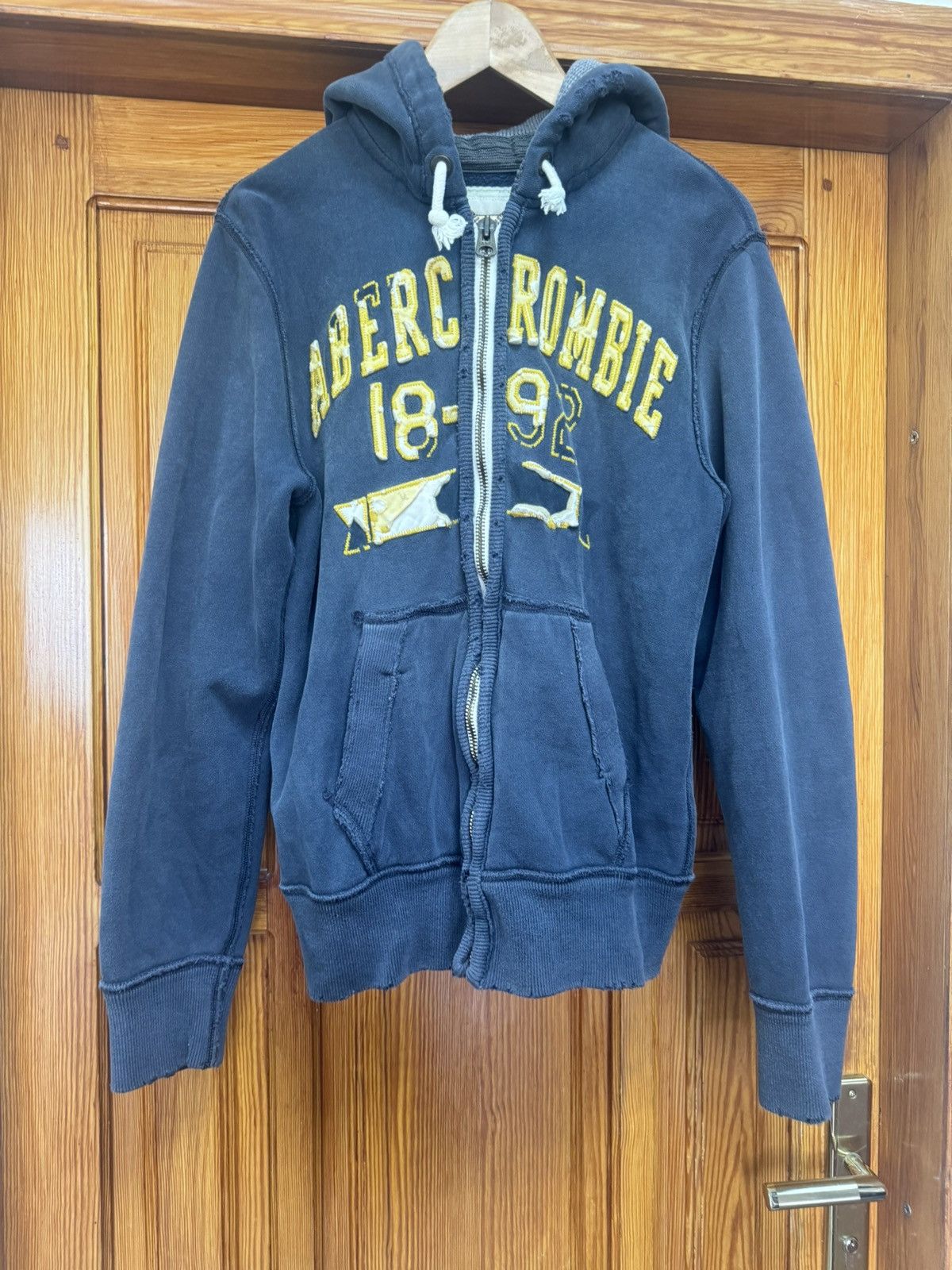 Abercrombie & Fitch Abercrombie & Fitch 00s Vintage Distressed Hoodie Size US S / EU 44-46 / 1 - 2 Thumbnail