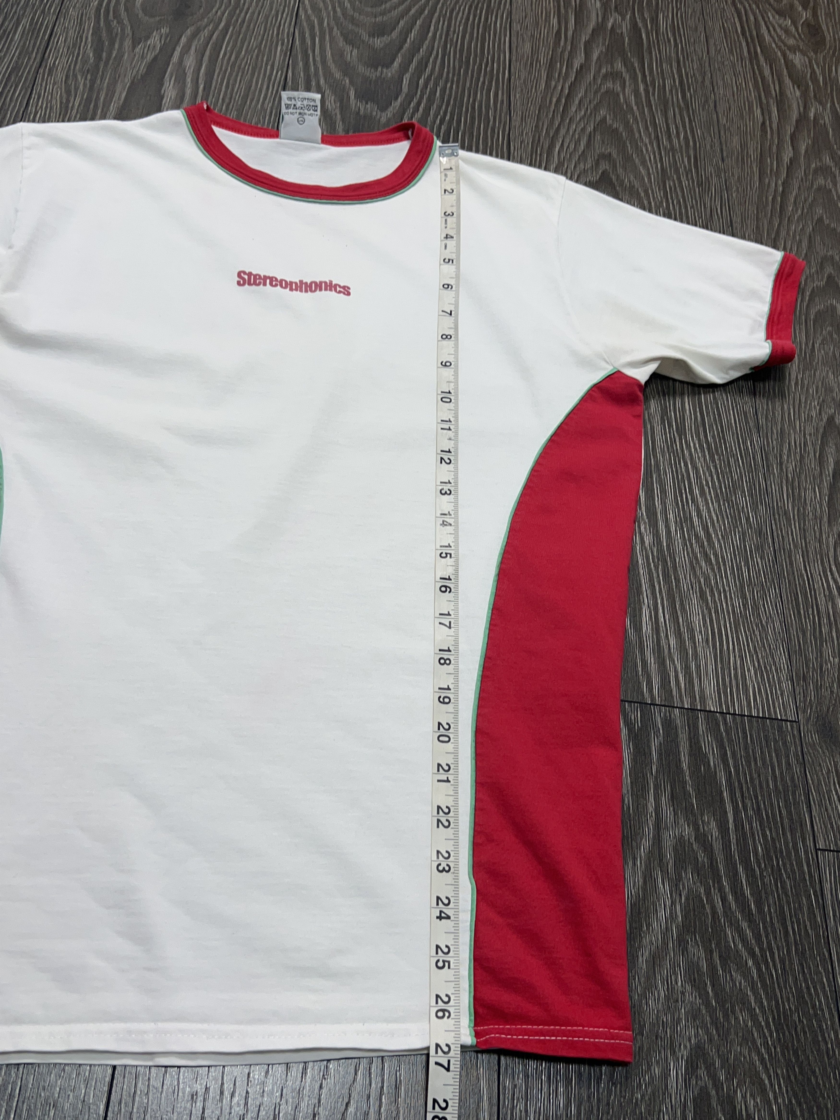 Vintage 1990s Stereophonics Wearing Rock Band T Shirt Tee Size L Size US L / EU 52-54 / 3 - 9 Thumbnail