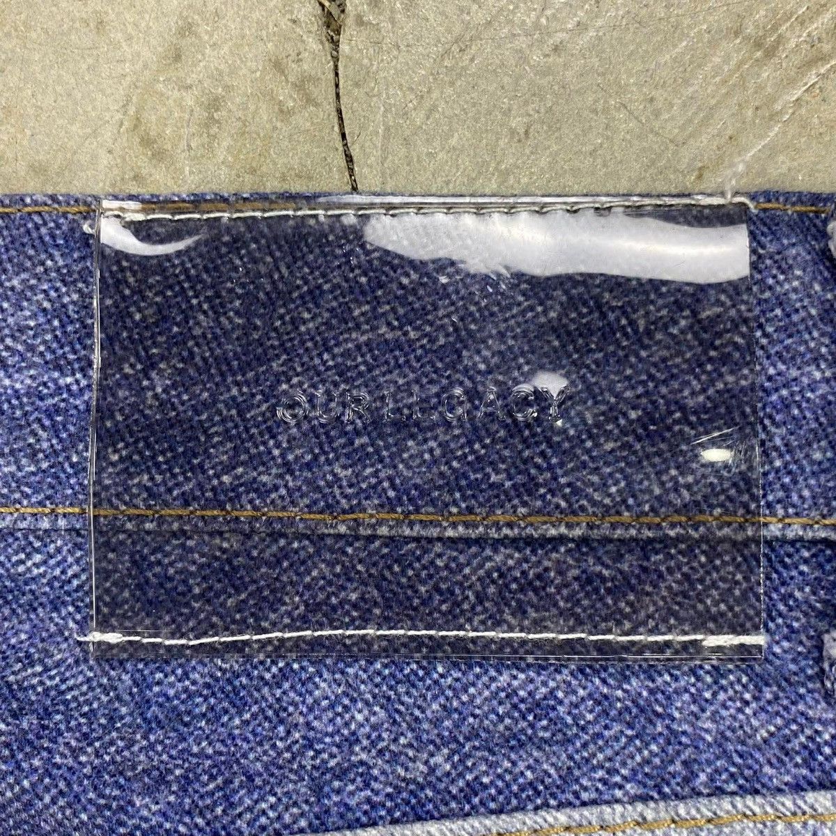 Our Legacy ‘Third Cut’ Digital Denim Print Pants Size US 31 - 10 Thumbnail