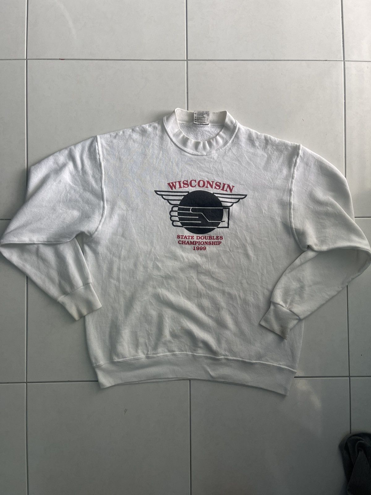Vintage VINTAGE 90S WISCONSIN CHAMPIONSHIP SWEATSHIRT VERY RARE Size US L / EU 52-54 / 3 - 1 Thumbnail