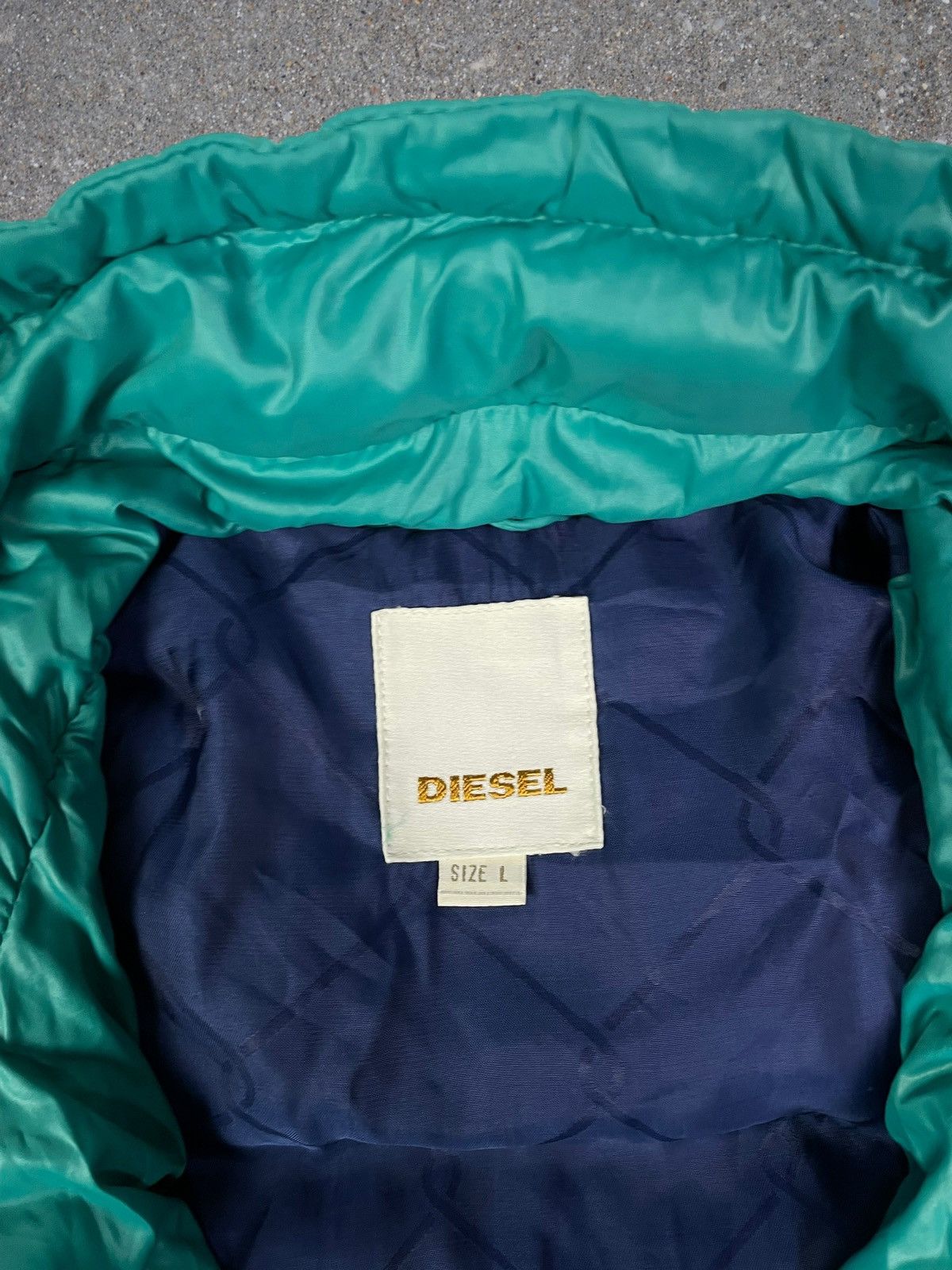 Diesel Vintage Diesel Y2K Down Puffer Jacket Size US L / EU 52-54 / 3 - 7 Thumbnail