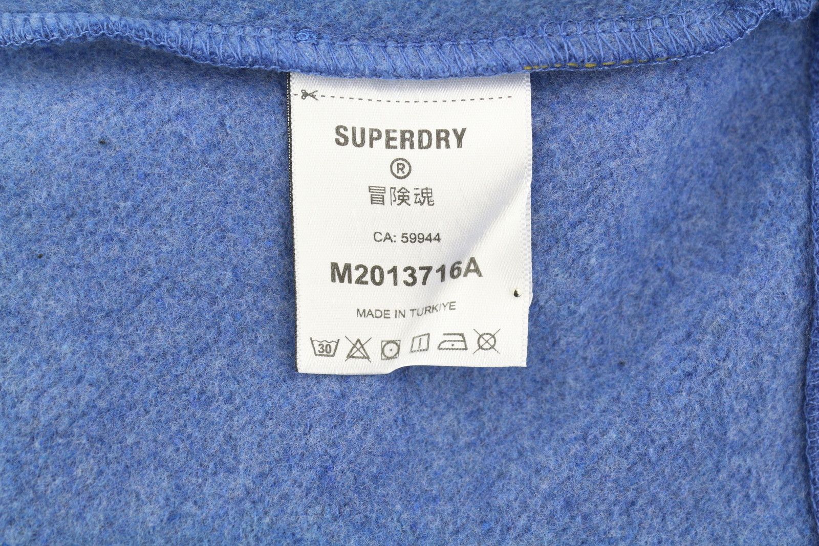 Superdry LO-FI OUTDOORS M Blue Melange Pullover 87119 Size US M / EU 48-50 / 2 - 7 Thumbnail