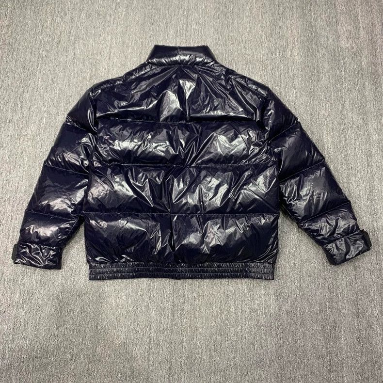 Gucci Gucci Dark blue glossy double G-sleeved down jacket 2501-Ne Size US L / EU 52-54 / 3 - 2 Thumbnail