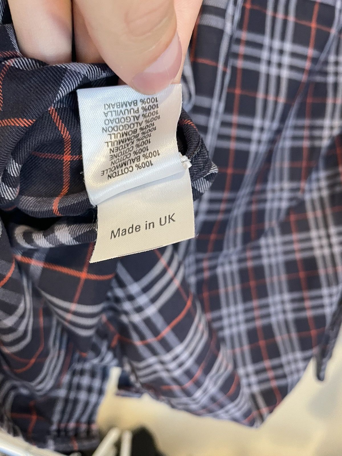 Burberry × Vintage 🔥 Burberry London Button Up Shirt Size US M / EU 48-50 / 2 - 5 Thumbnail