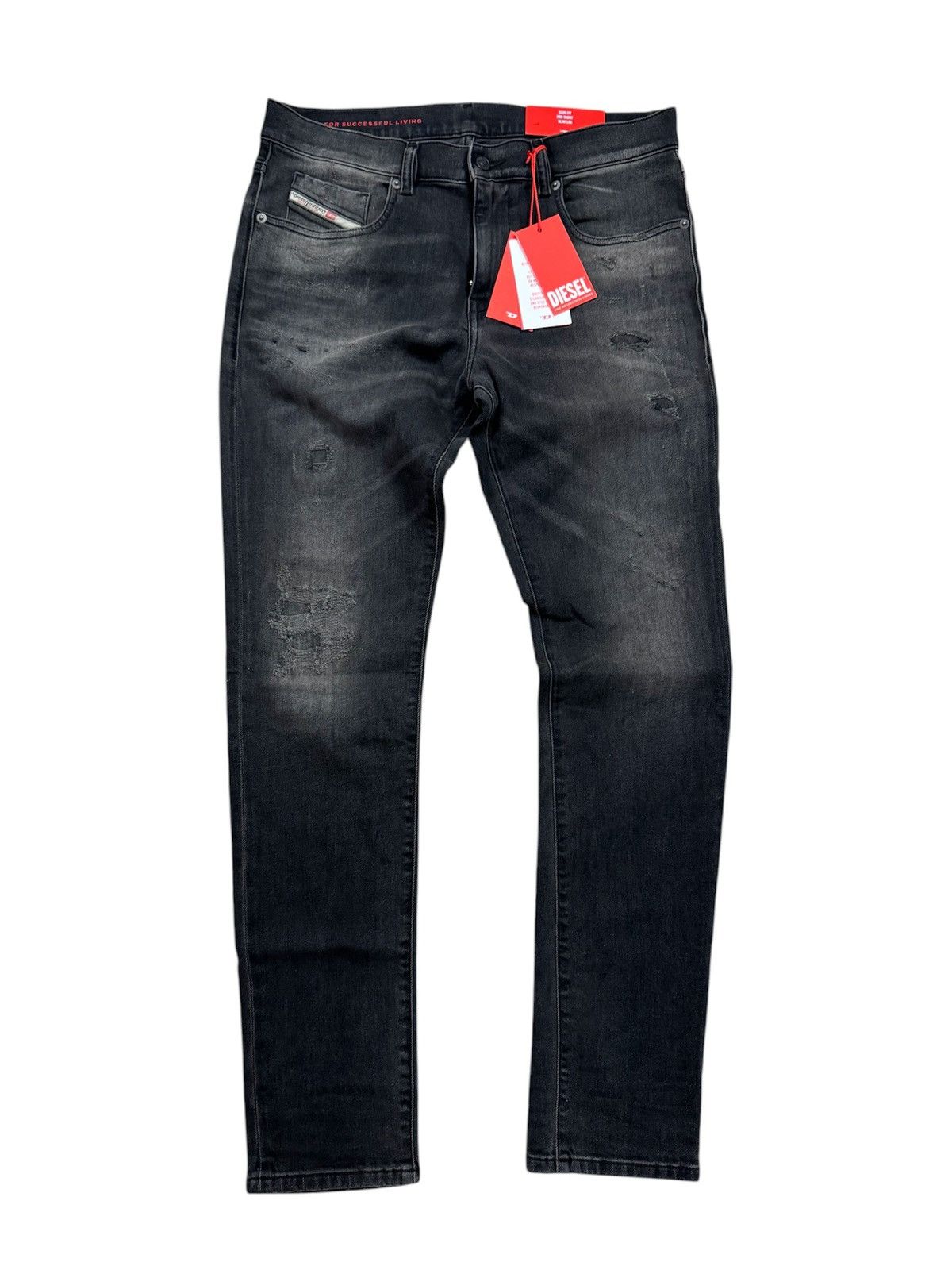Diesel 🔥295$ Diesel 2019 D-Strukt Trou Jeans/Diesel Strukt Jeans Size US 32 / EU 48 - 1 Thumbnail