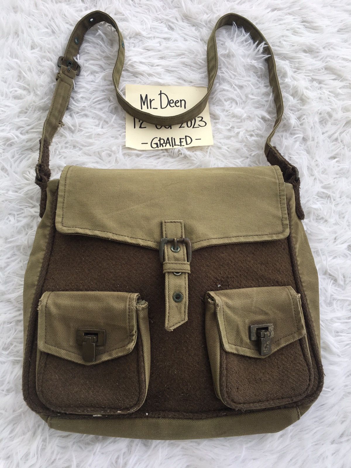 agnes b. Rare Vintage Agnes B. Sling Bag Size ONE SIZE - 5 Thumbnail