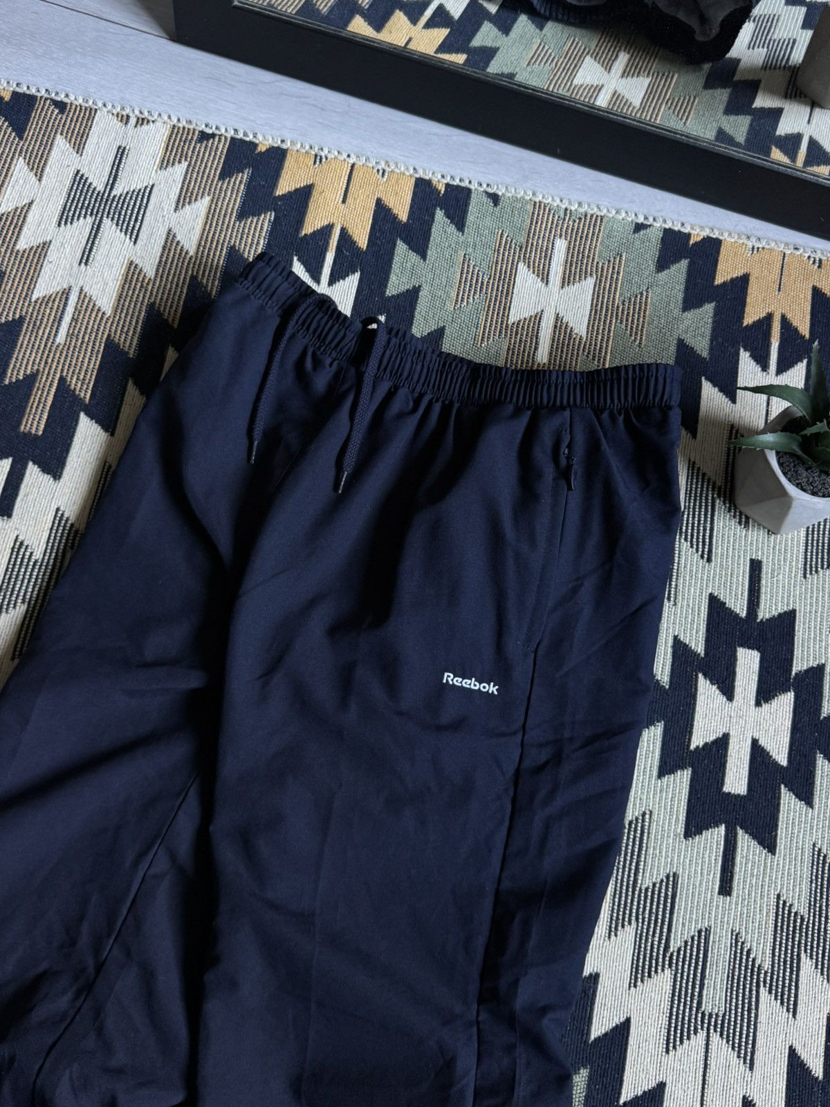 Reebok Vintage Reebok Essentials Nylon Y2K Pants Size US 28 / EU 44 - 2 Thumbnail